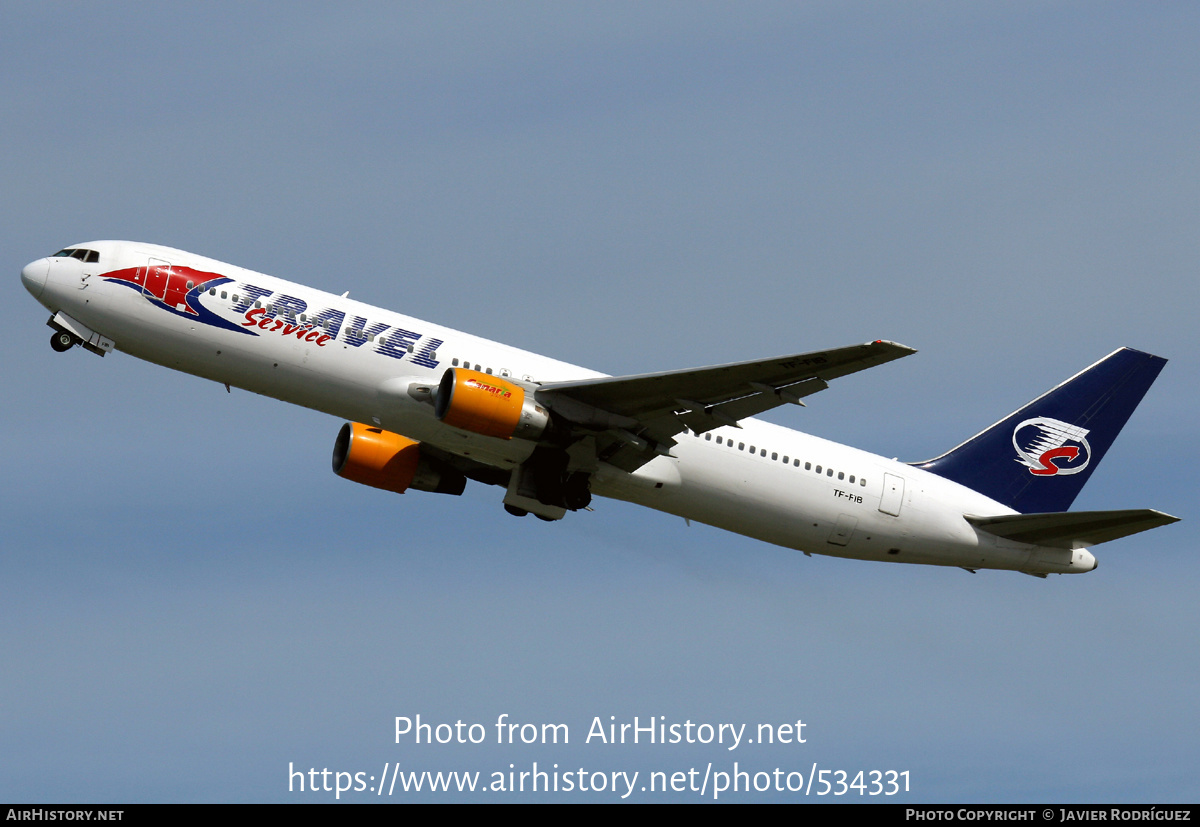 Aircraft Photo of TF-FIB | Boeing 767-383/ER | Travel Service | AirHistory.net #534331