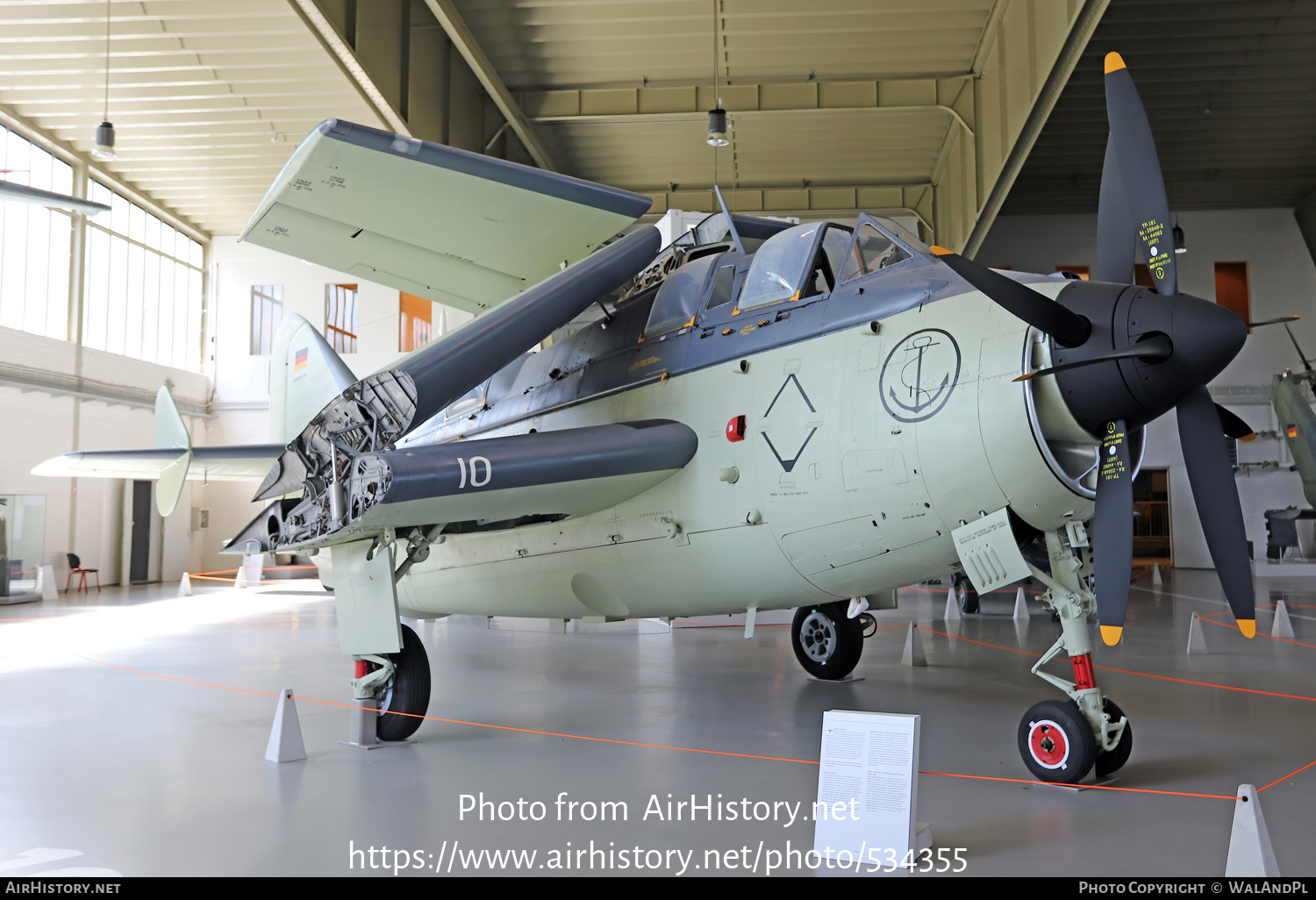 Aircraft Photo of UA-110 | Fairey Gannet AS.4 | Germany - Navy | AirHistory.net #534355