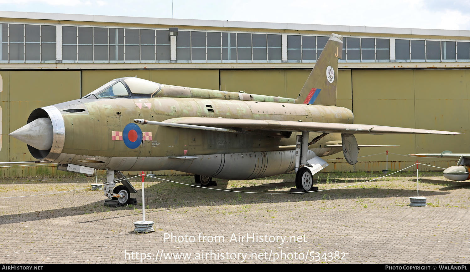 Aircraft Photo of XN730 | English Electric Lightning F2A | UK - Air Force | AirHistory.net #534382