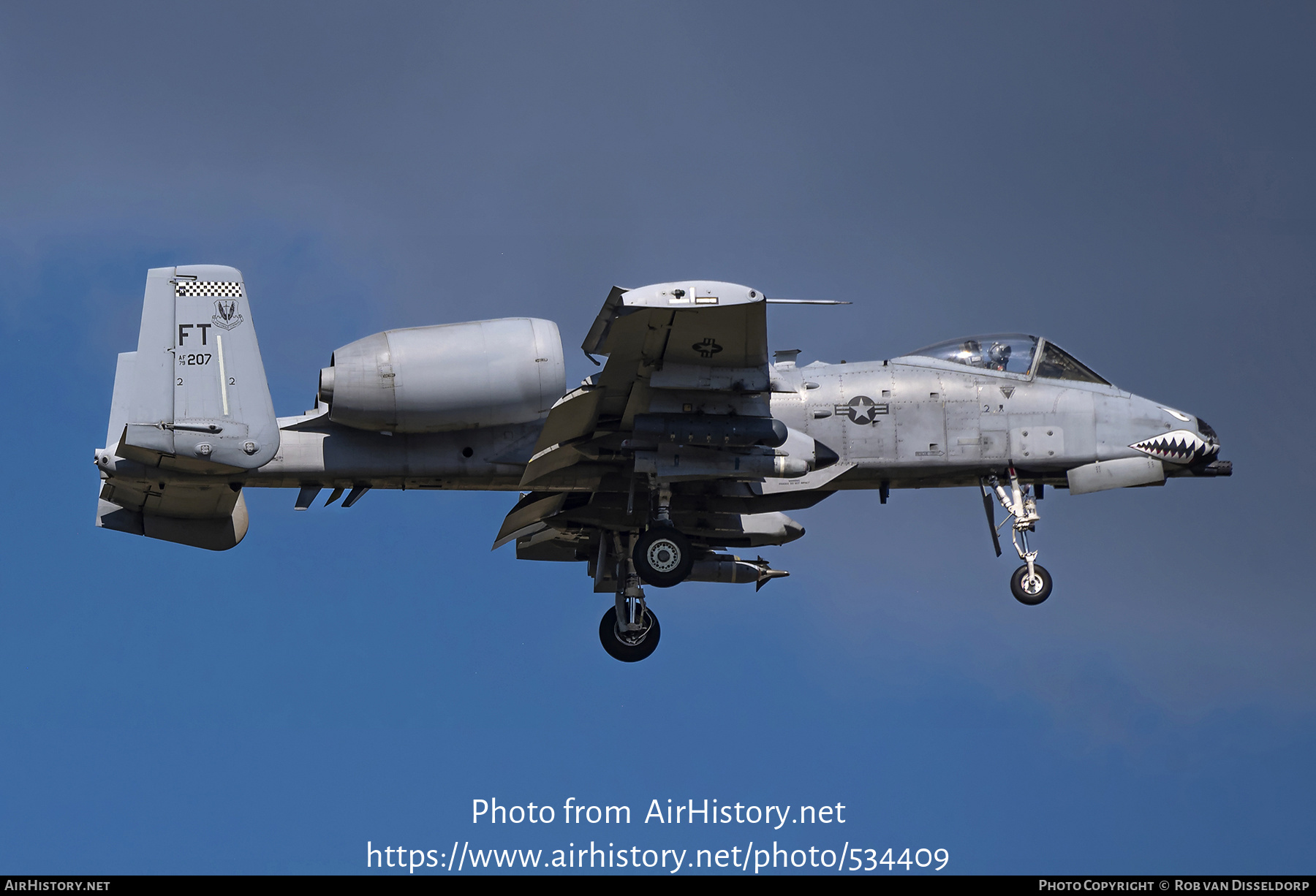 Aircraft Photo of 79-0207 / AF79-207 | Fairchild A-10C Thunderbolt II | USA - Air Force | AirHistory.net #534409