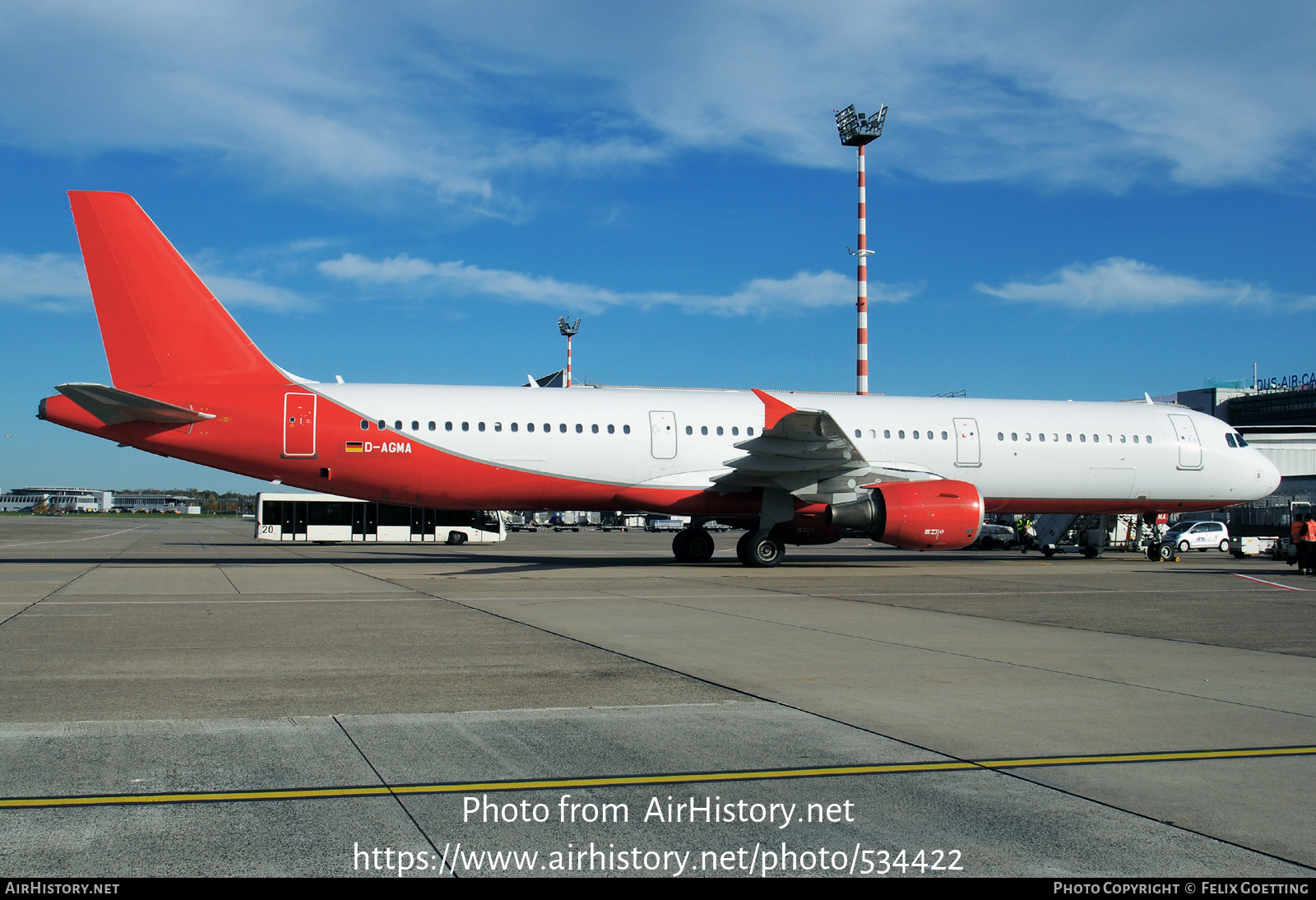 Aircraft Photo of D-AGMA | Airbus A321-211 | Germania | AirHistory.net #534422