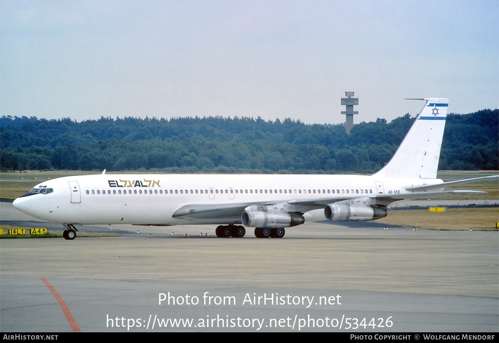 Aircraft Photo of 4X-ATE | Boeing 707-328B | El Al Israel Airlines | AirHistory.net #534426