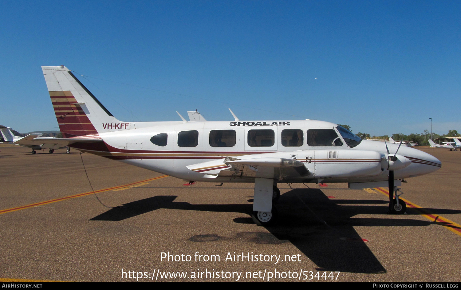 Aircraft Photo of VH-KFF | Piper PA-31-350 Navajo Chieftain | Shoal Air | AirHistory.net #534447