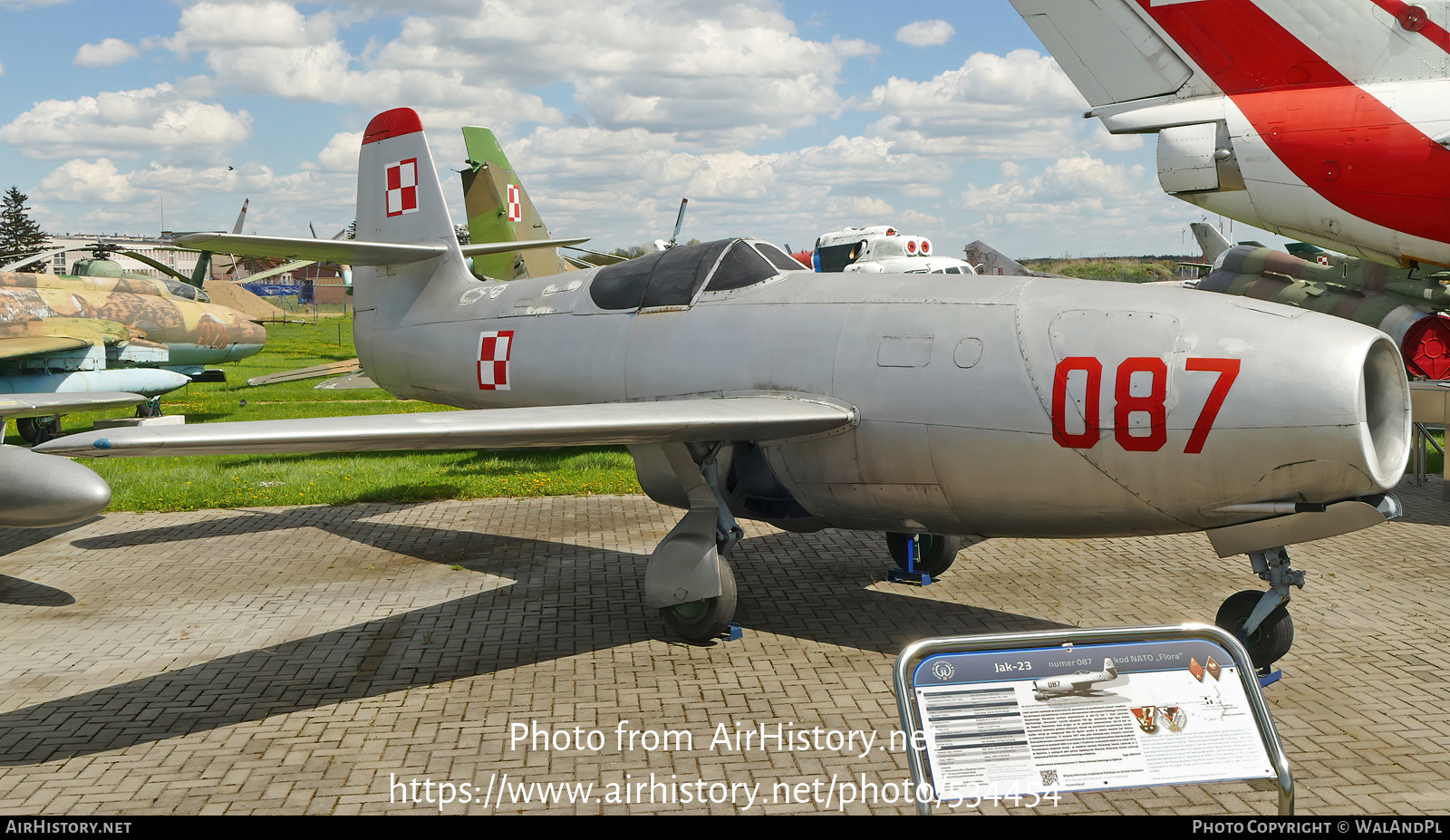 Aircraft Photo of 087 | Yakovlev Yak-23 | Poland - Air Force | AirHistory.net #534454