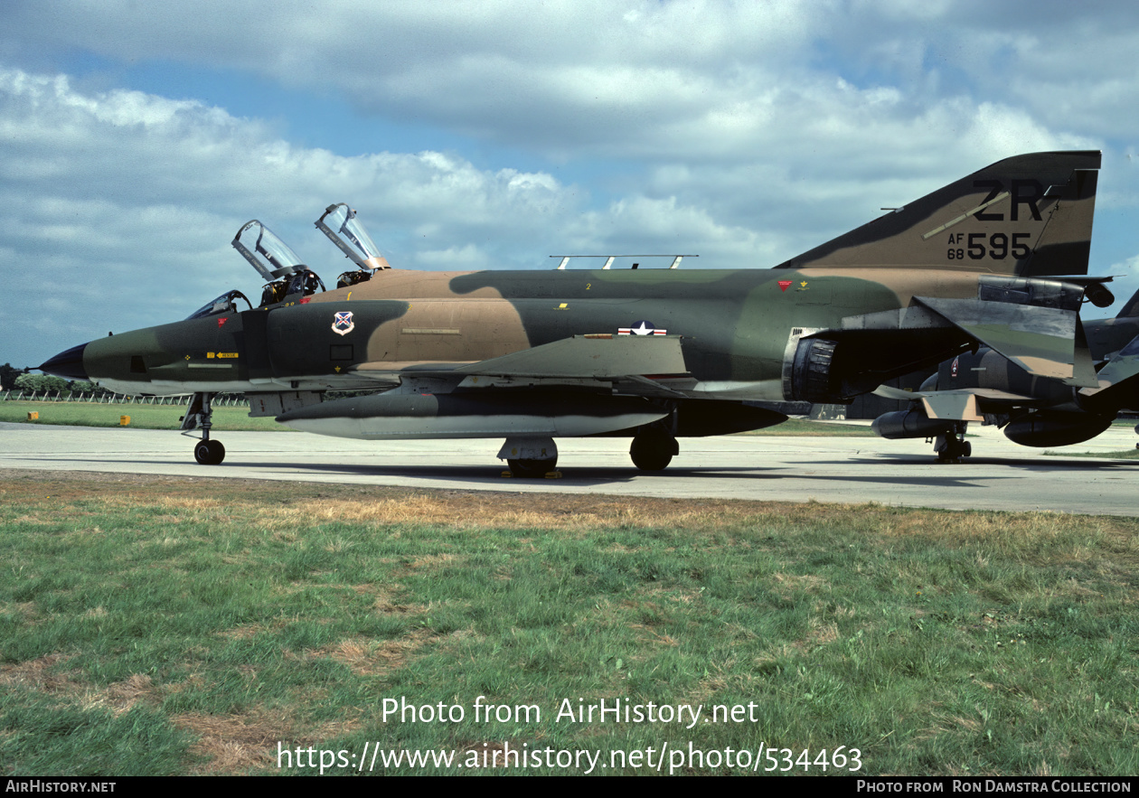 Aircraft Photo of 68-0595 / AF68-595 | McDonnell Douglas RF-4C Phantom II | USA - Air Force | AirHistory.net #534463