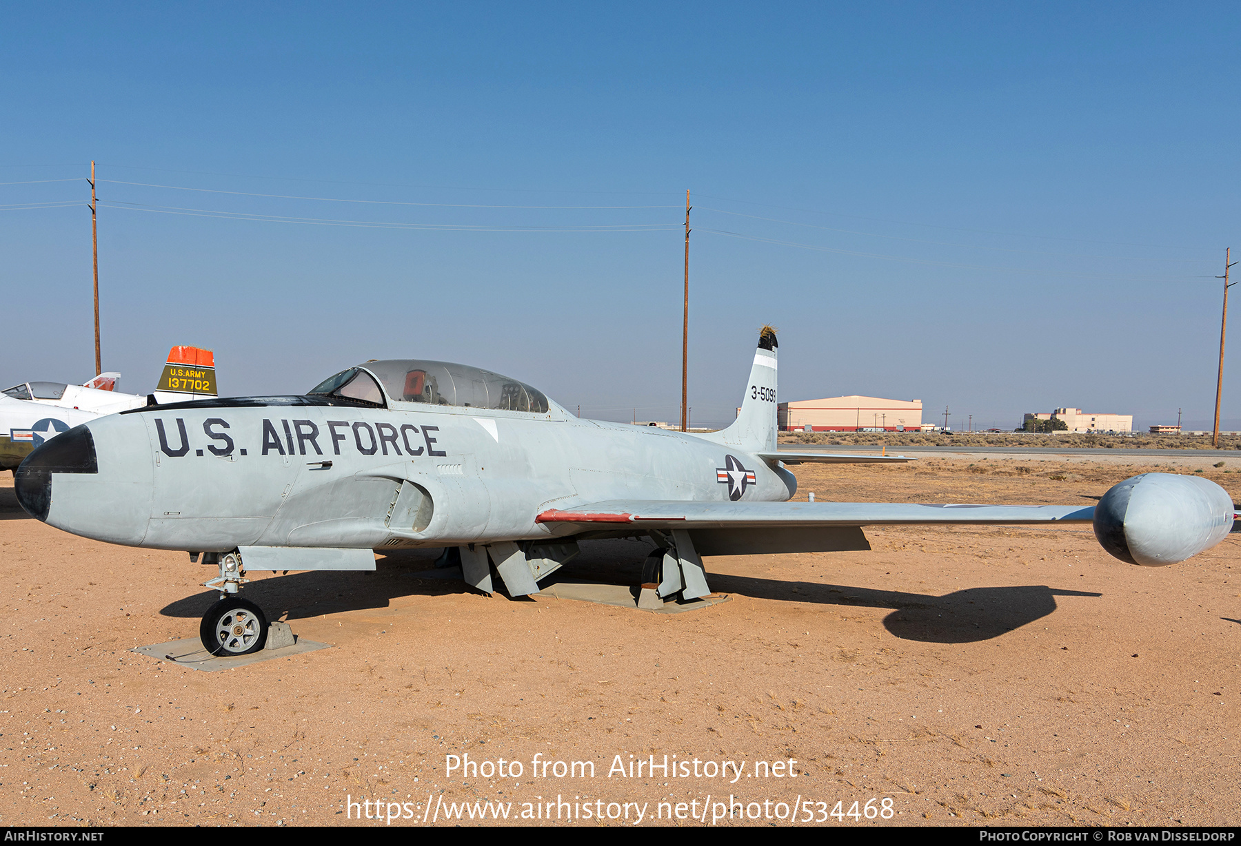 Aircraft Photo of 53-5099 / 3-5099 | Lockheed T-33A | USA - Air Force | AirHistory.net #534468