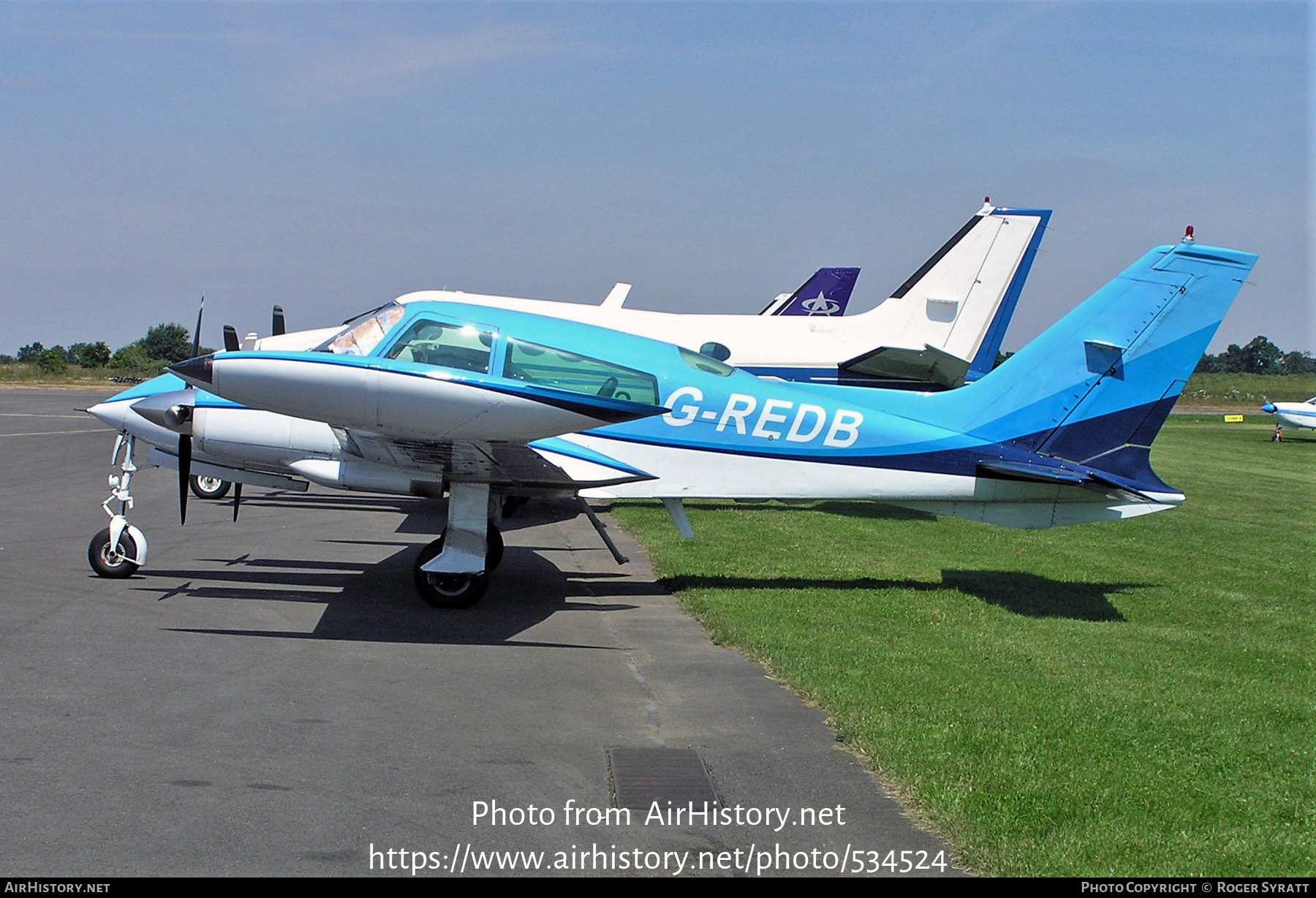 Aircraft Photo of G-REDB | Cessna 310Q | AirHistory.net #534524