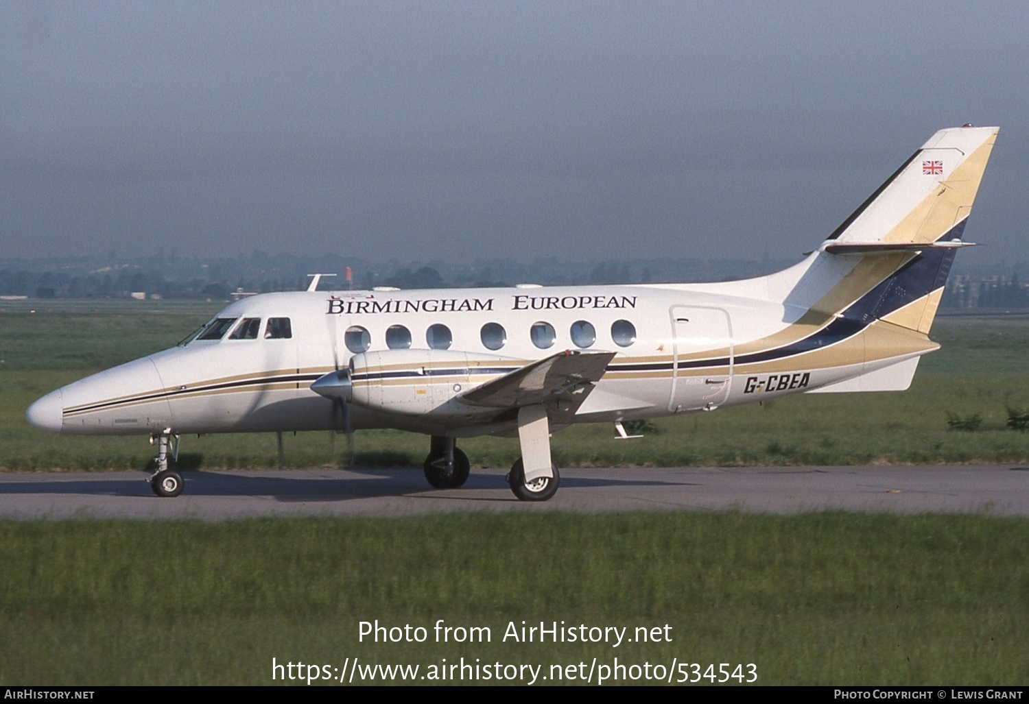 Aircraft Photo of G-CBEA | British Aerospace BAe-3102 Jetstream 31 | Birmingham European Airways - BEA | AirHistory.net #534543