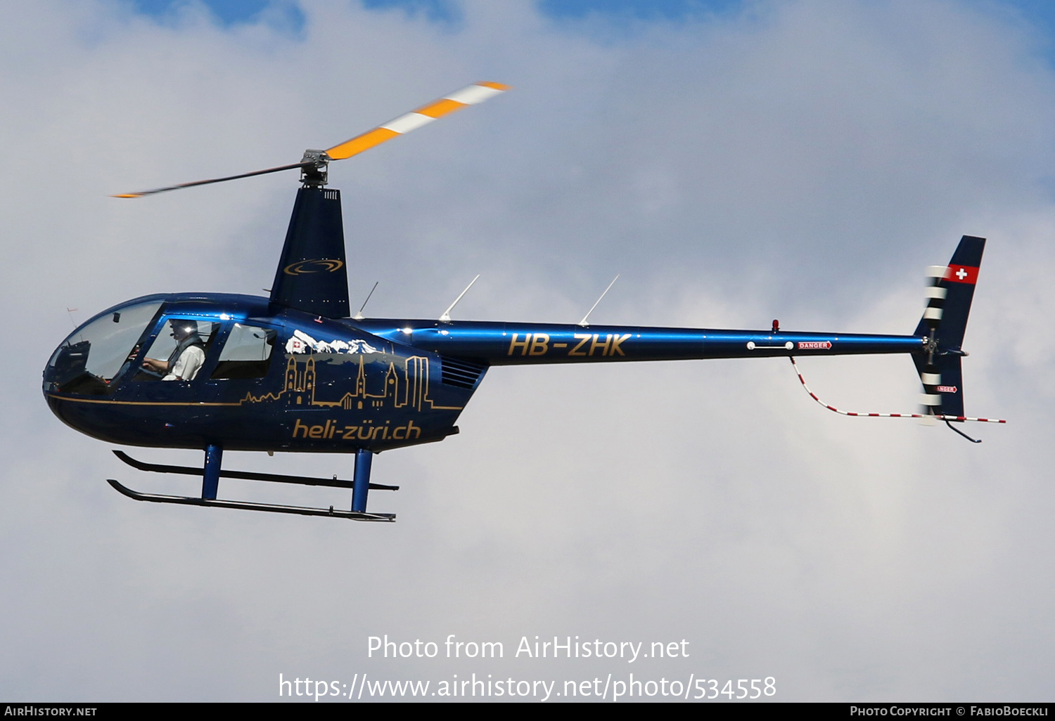 Aircraft Photo of HB-ZHK | Robinson R-44 Raven II | Heli-Zürich | AirHistory.net #534558