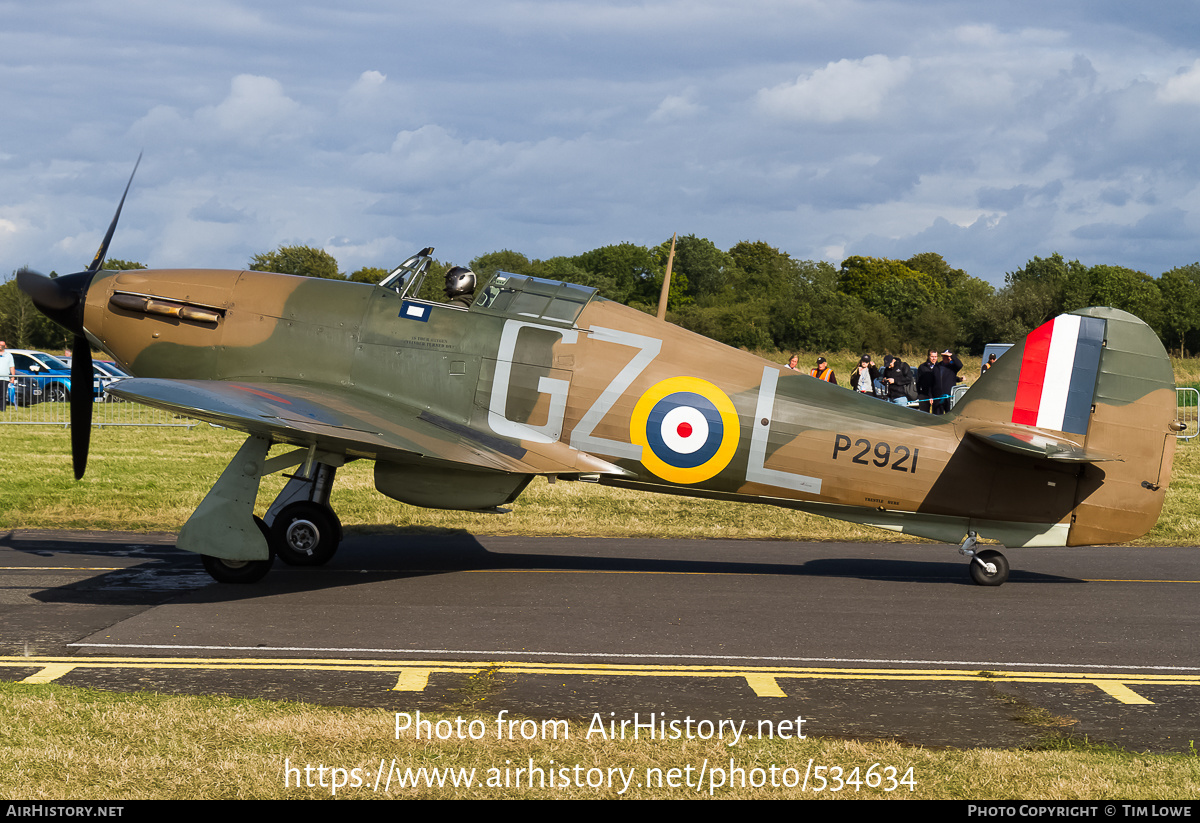 Aircraft Photo of G-CHTK / P2921 | Hawker Sea Hurricane Mk10 | UK - Air Force | AirHistory.net #534634