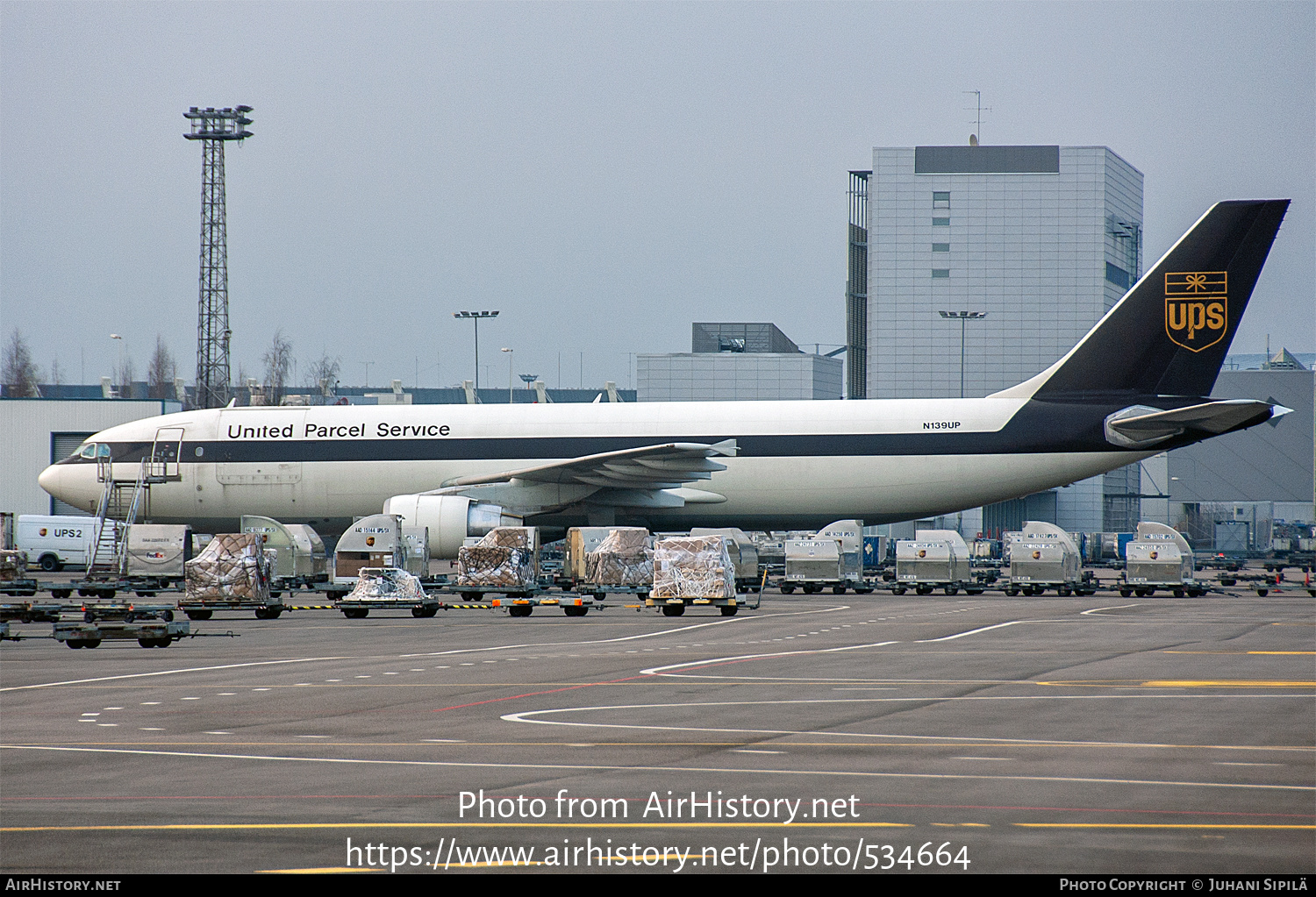 Aircraft Photo of N139UP | Airbus A300F4-622R | United Parcel Service - UPS | AirHistory.net #534664