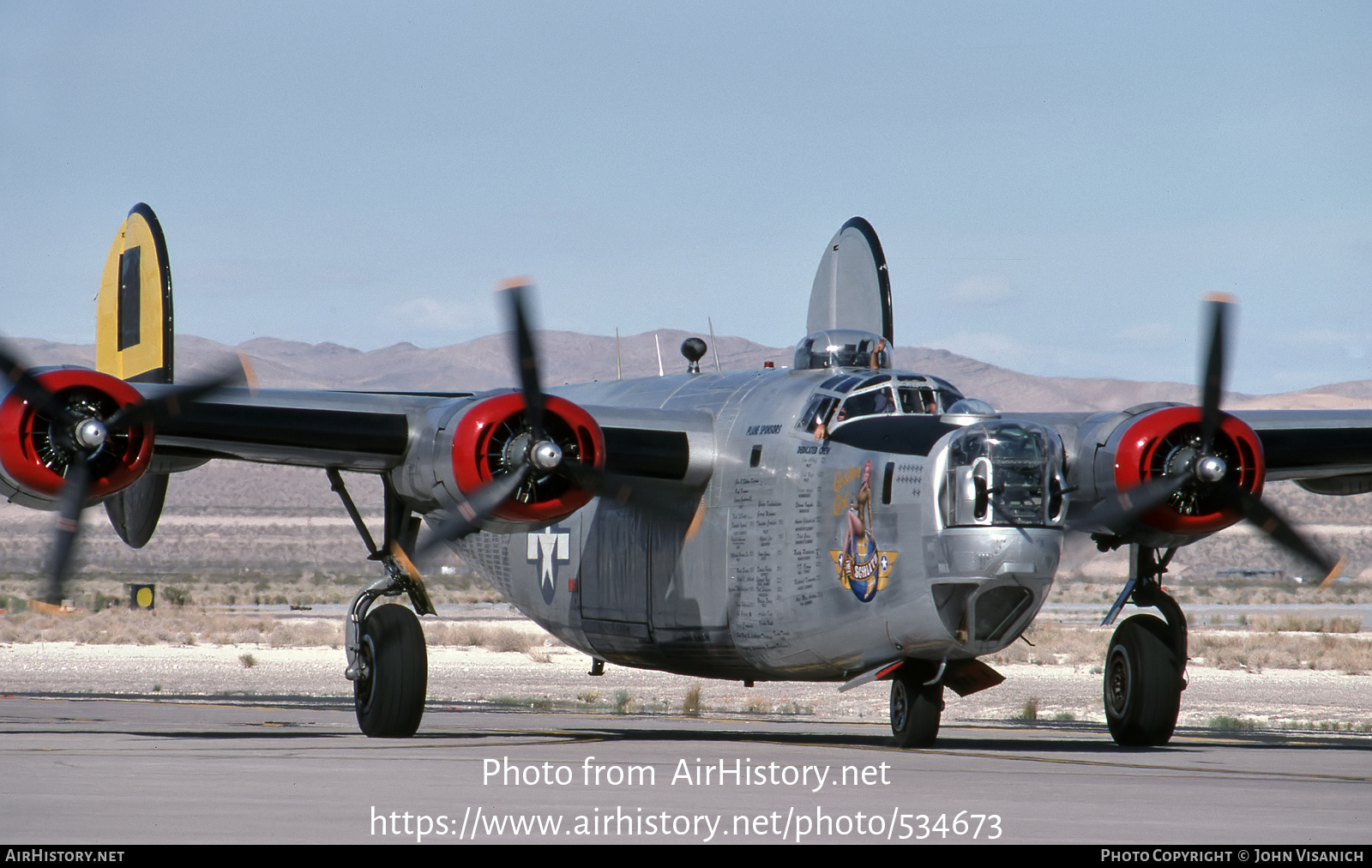 Aircraft Photo of N224J / NX224J | Consolidated B-24J Liberator | USA - Air Force | AirHistory.net #534673