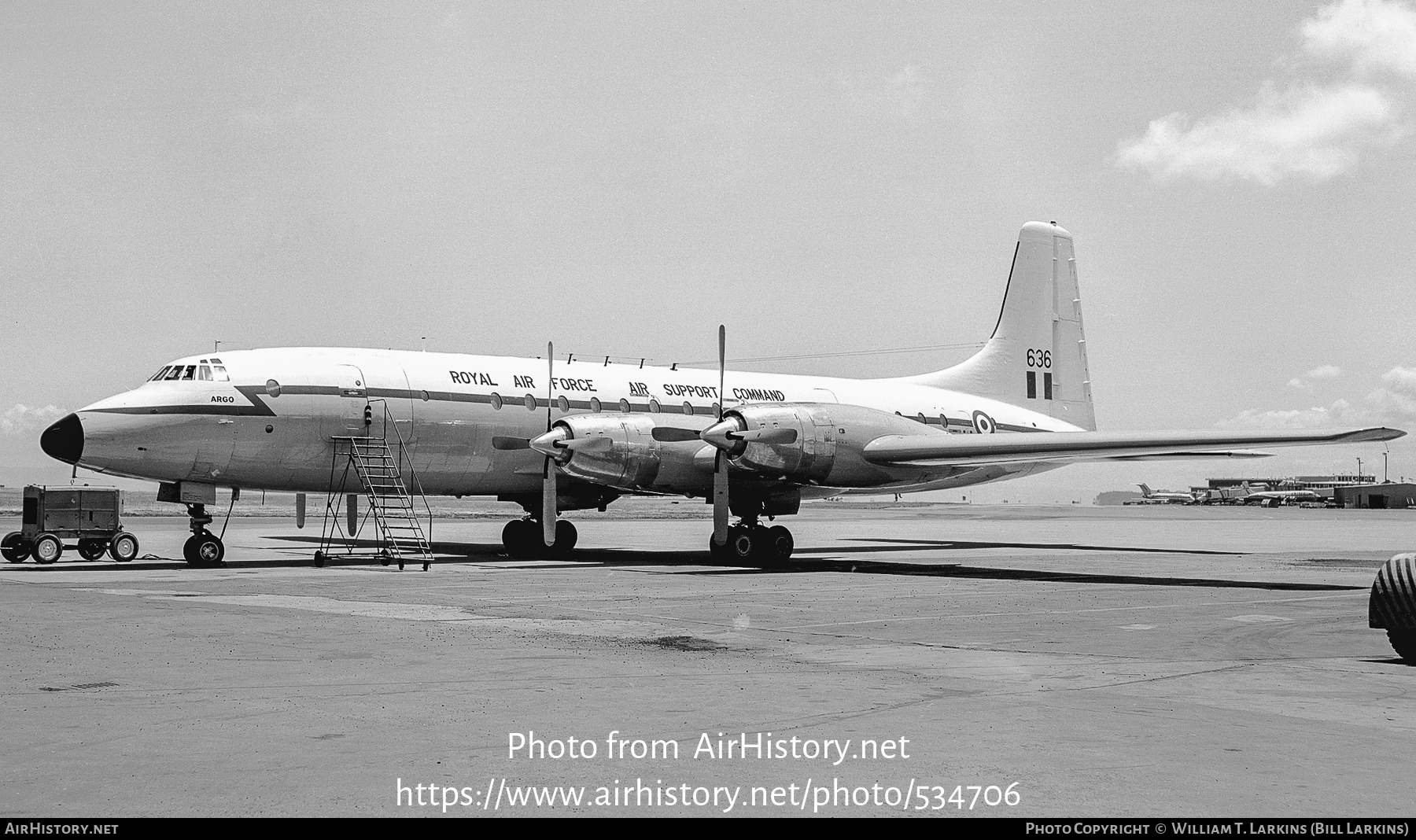 Aircraft Photo of XL636 / 636 | Bristol 175 Britannia C.1 (253) | UK - Air Force | AirHistory.net #534706