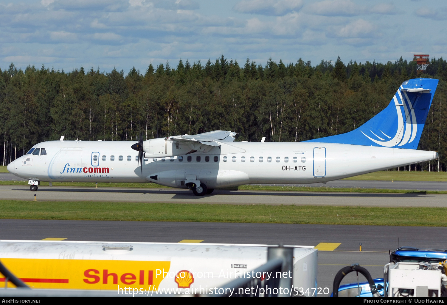 Aircraft Photo of OH-ATG | ATR ATR-72-500 (ATR-72-212A) | Finncomm Airlines | AirHistory.net #534720