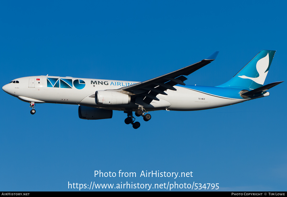 Aircraft Photo of TC-MCZ | Airbus A330-243F | MNG Airlines | AirHistory.net #534795