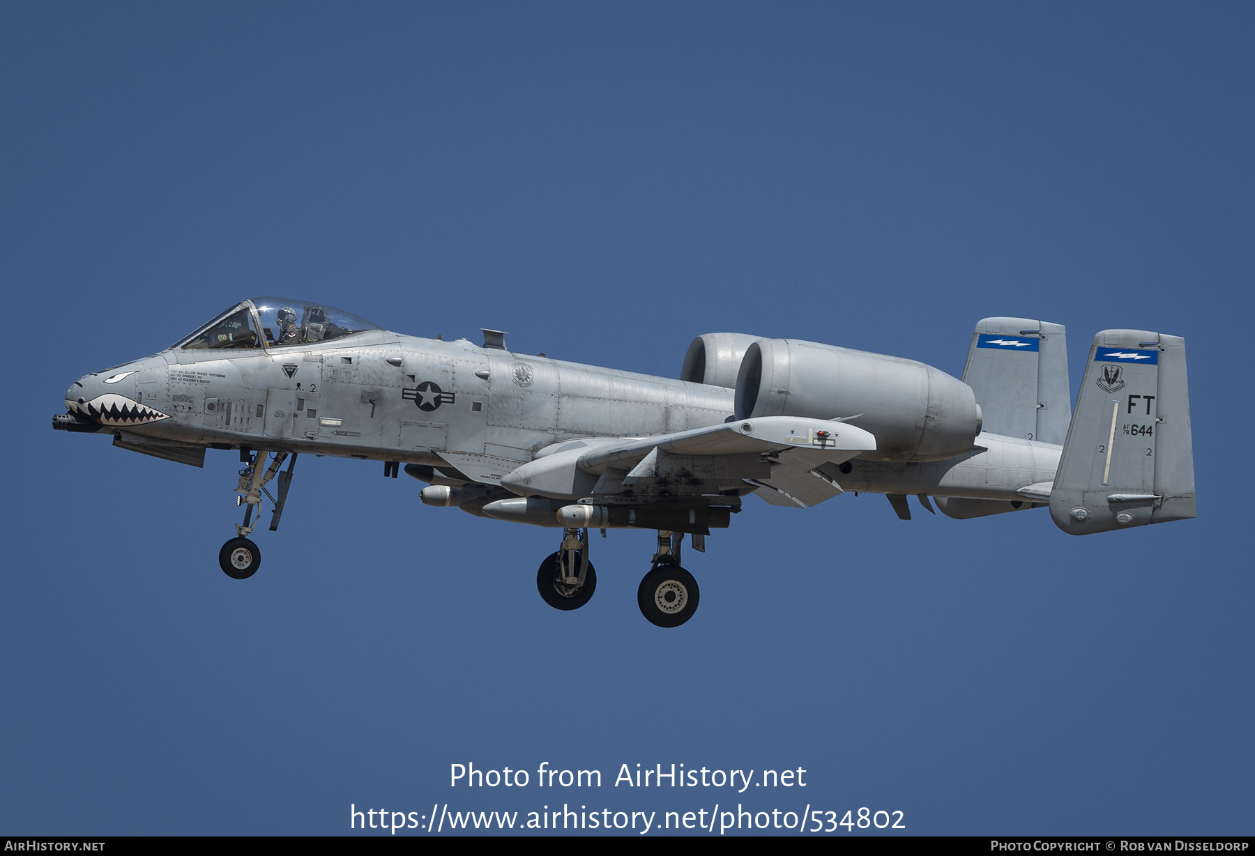 Aircraft Photo of 78-0644 / AF78-644 | Fairchild A-10C Thunderbolt II | USA - Air Force | AirHistory.net #534802