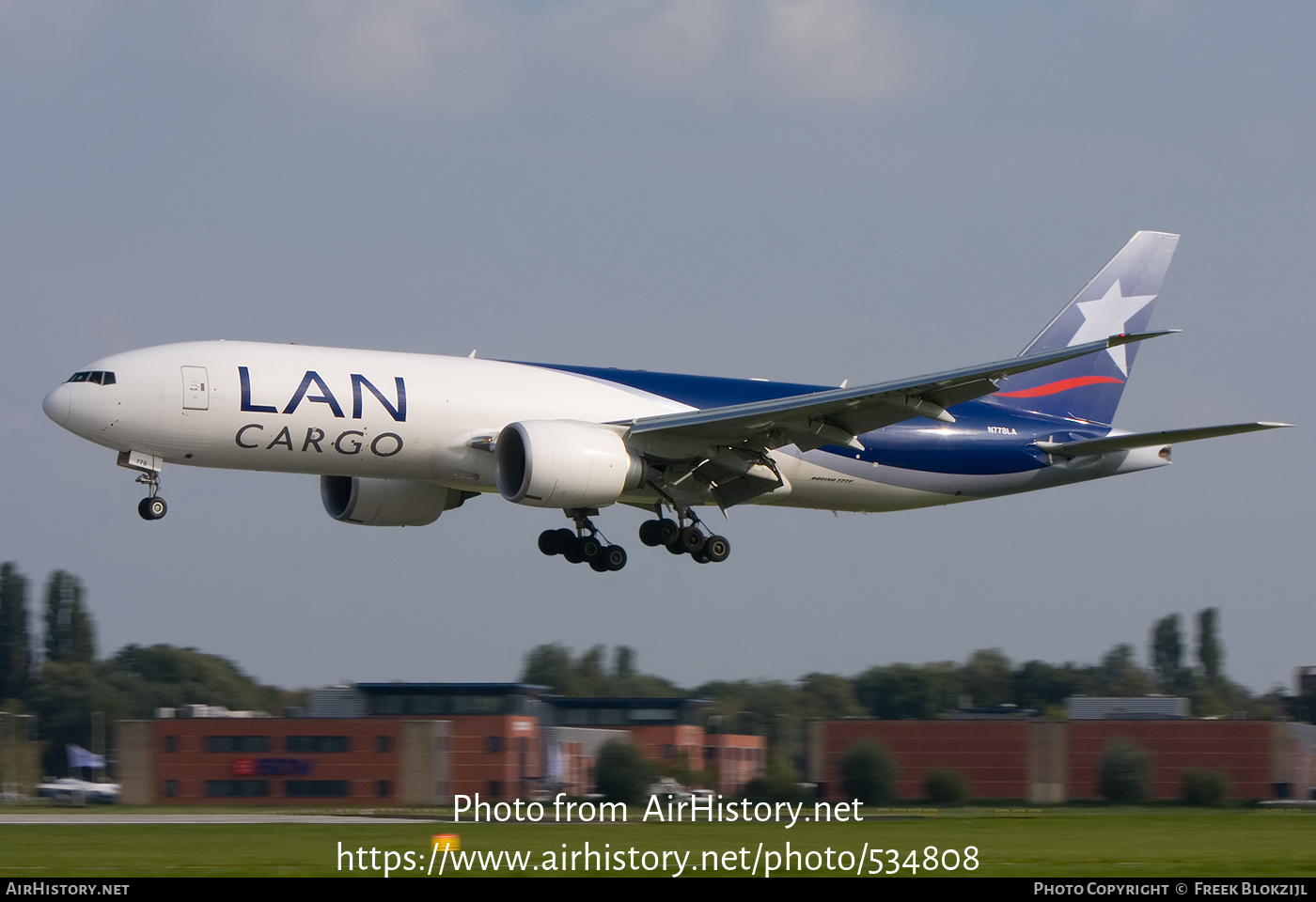 Aircraft Photo of N778LA | Boeing 777-F16 | LAN Cargo | AirHistory.net #534808