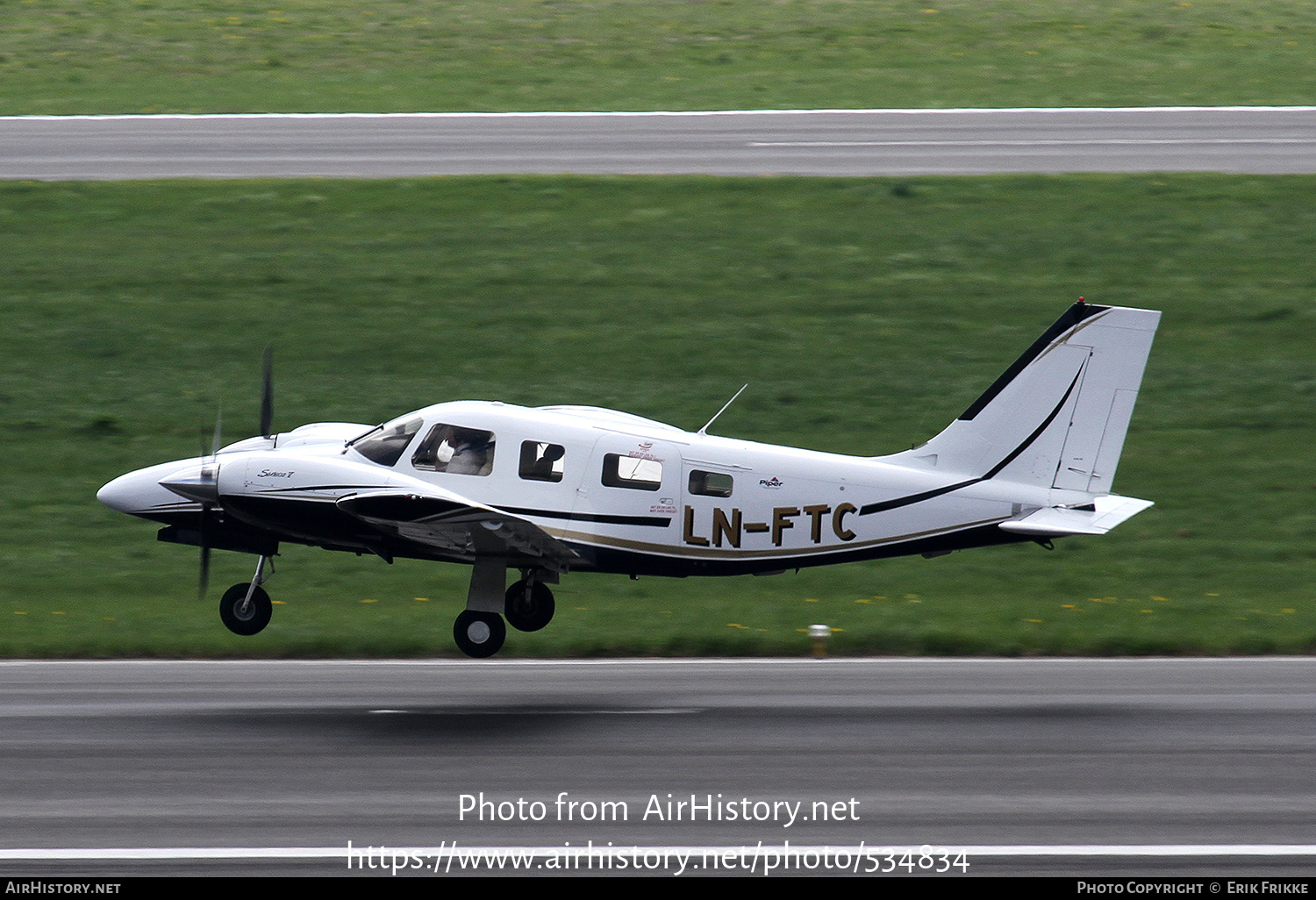 Aircraft Photo of LN-FTC | Piper PA-34-220T Seneca V | AirHistory.net #534834