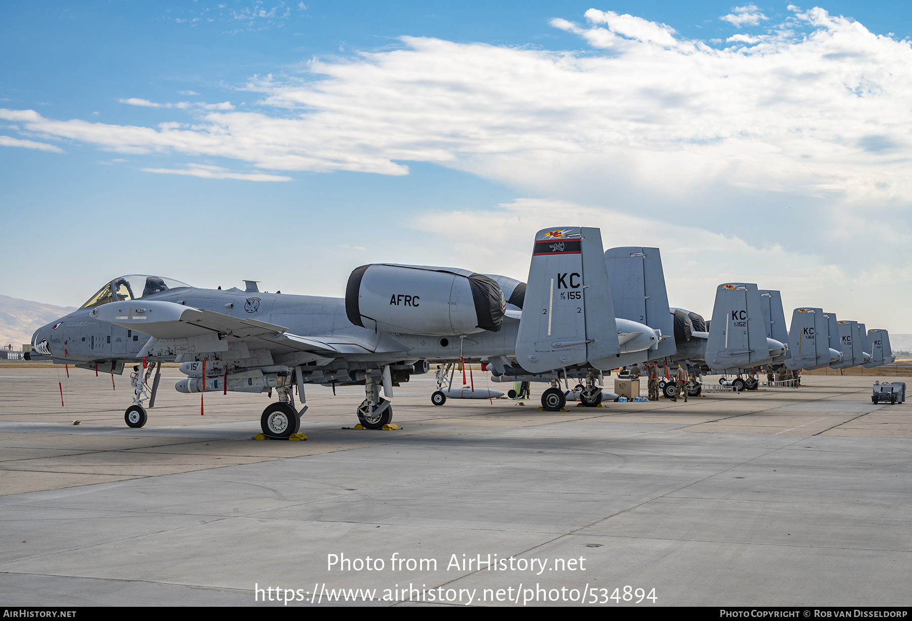 Aircraft Photo of 79-0155 / AF79-155 | Fairchild A-10C Thunderbolt II | USA - Air Force | AirHistory.net #534894