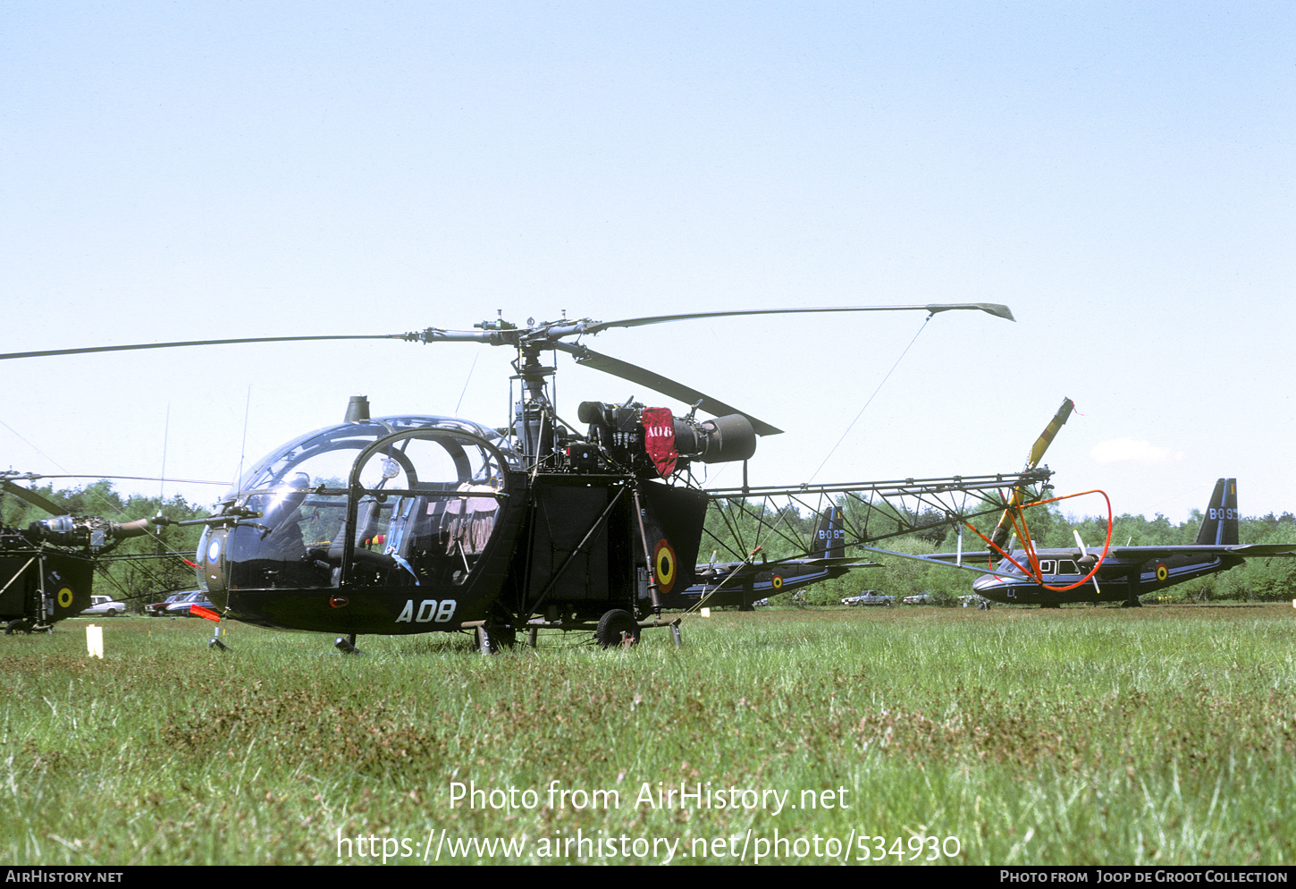 Aircraft Photo of A08 | Sud SA-313B Alouette II | Belgium - Army | AirHistory.net #534930