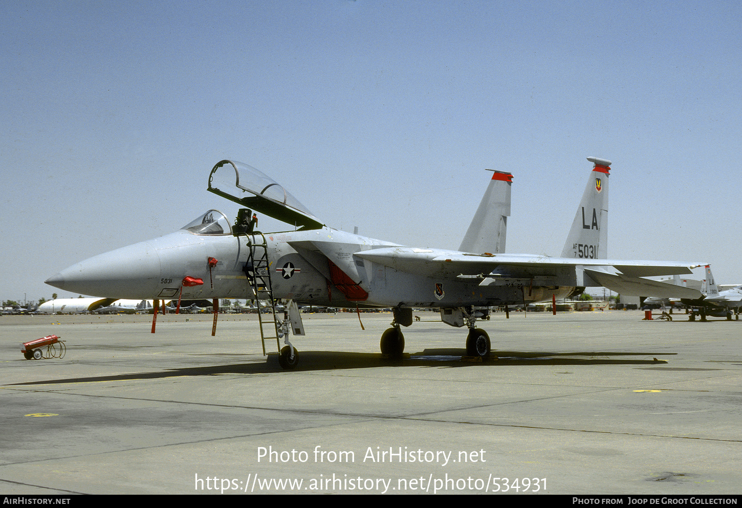 Aircraft Photo of 75-0031 / AF7-5031 | McDonnell Douglas F-15A Eagle | USA - Air Force | AirHistory.net #534931