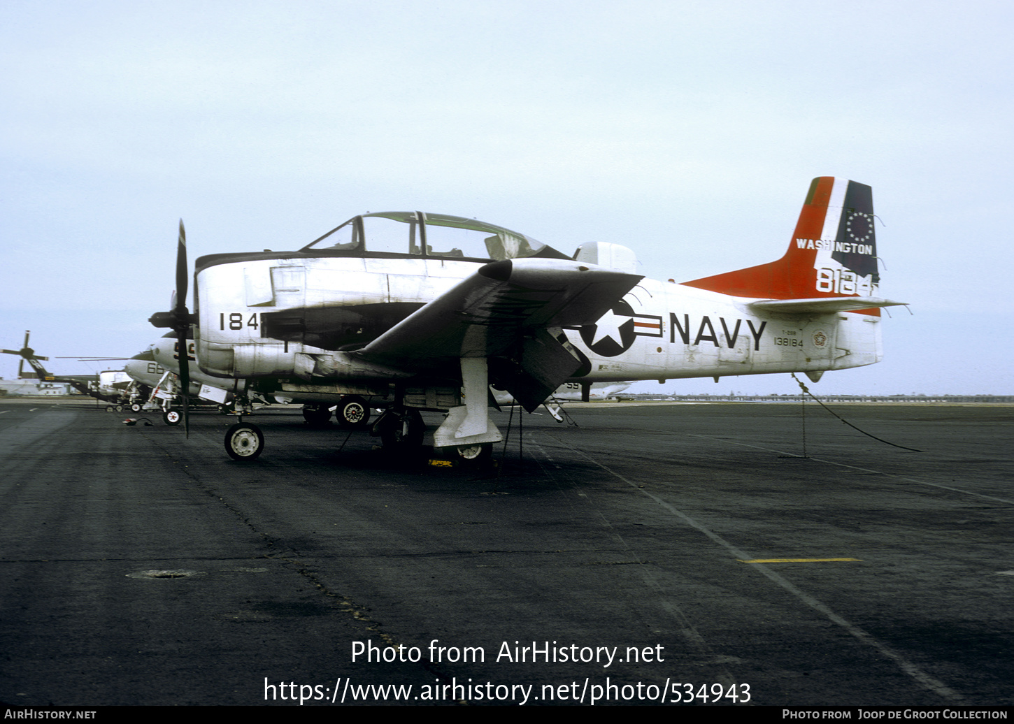 Aircraft Photo of 138184 | North American T-28B Trojan | USA - Navy | AirHistory.net #534943