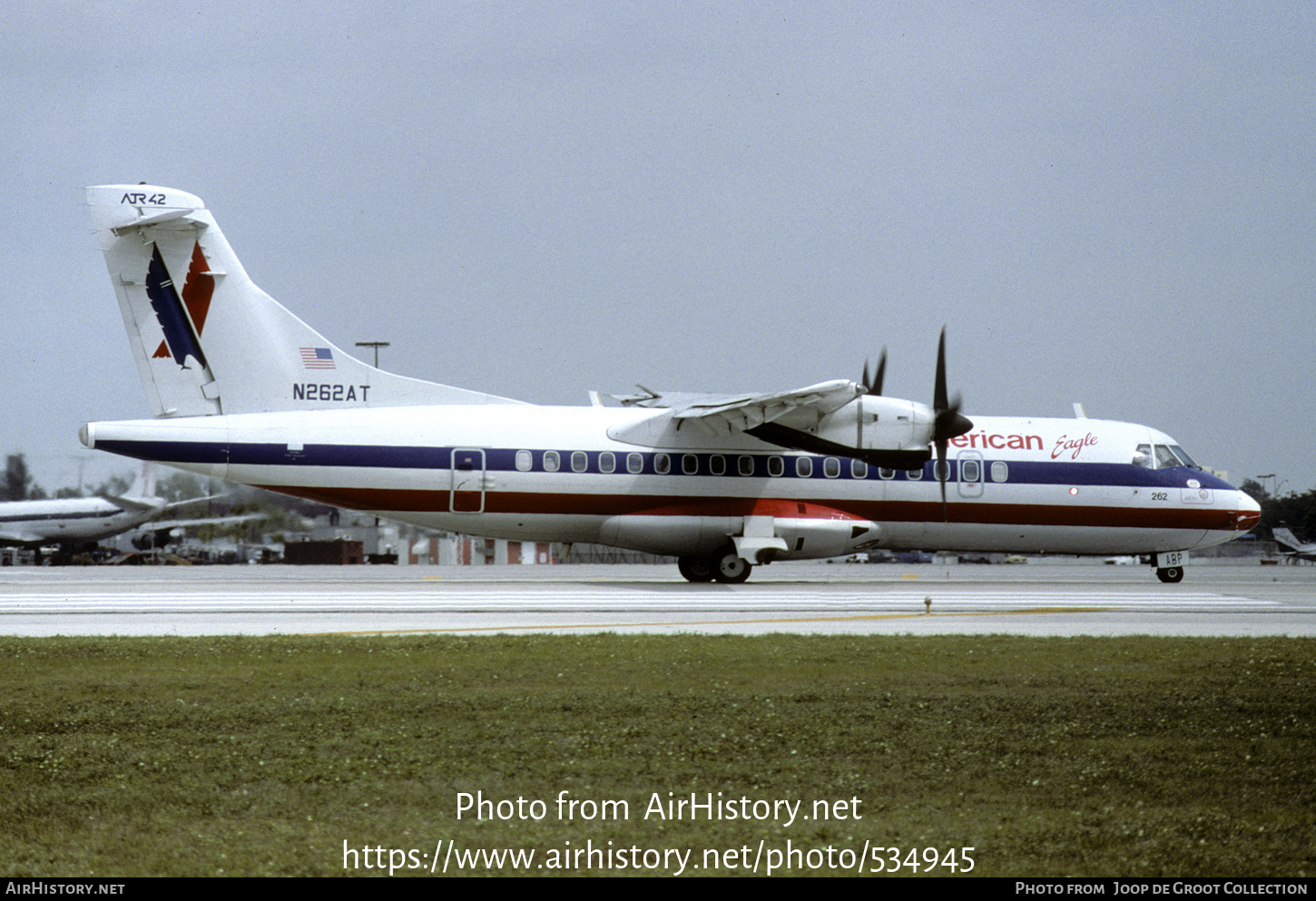 Aircraft Photo of N262AT | ATR ATR-42-300 | American Eagle | AirHistory.net #534945