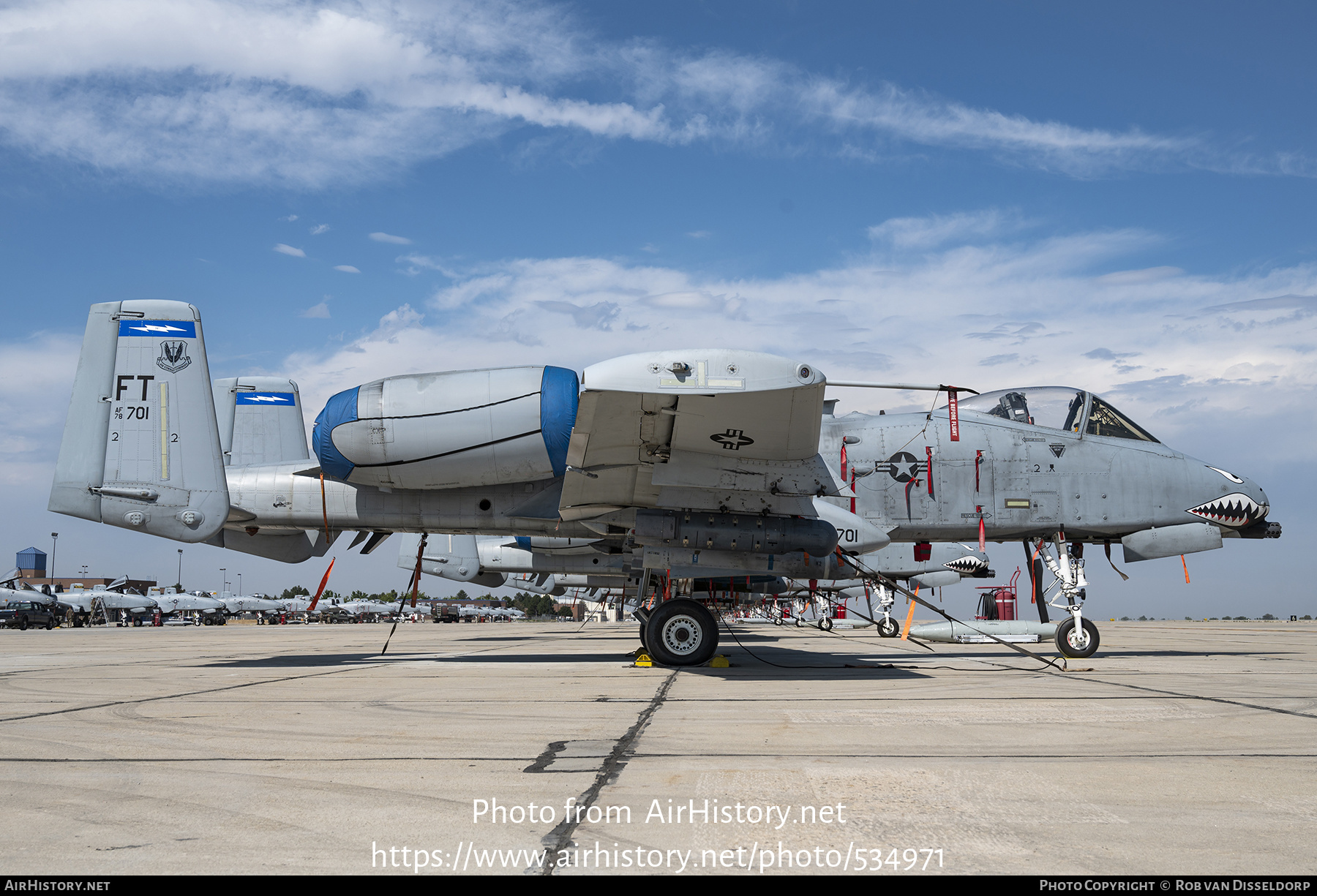 Aircraft Photo of 78-0701 / AF78-701 | Fairchild A-10A Thunderbolt II | USA - Air Force | AirHistory.net #534971