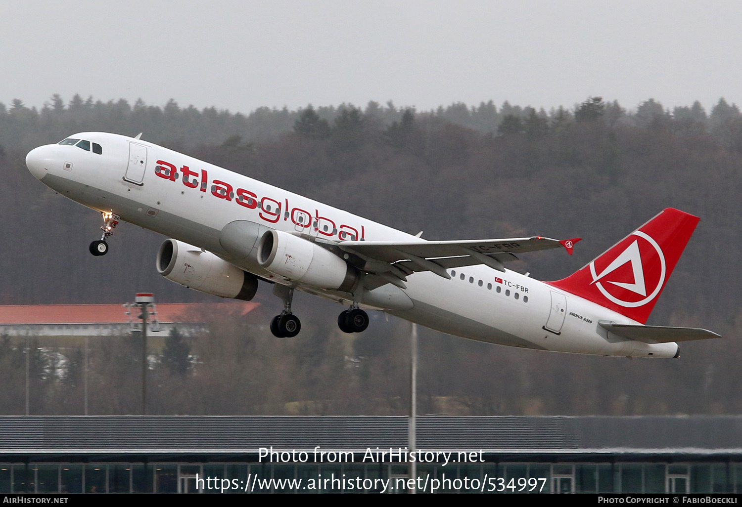 Aircraft Photo of TC-FBR | Airbus A320-232 | AtlasGlobal Airlines | AirHistory.net #534997