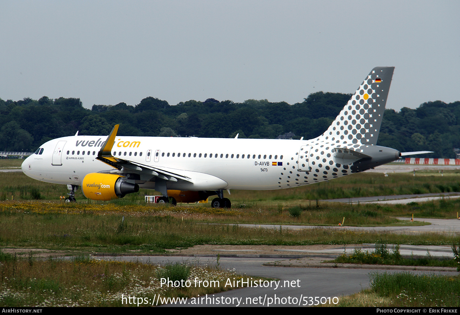 Aircraft Photo of D-AVVB / EC-LVX | Airbus A320-214 | Vueling Airlines | AirHistory.net #535010