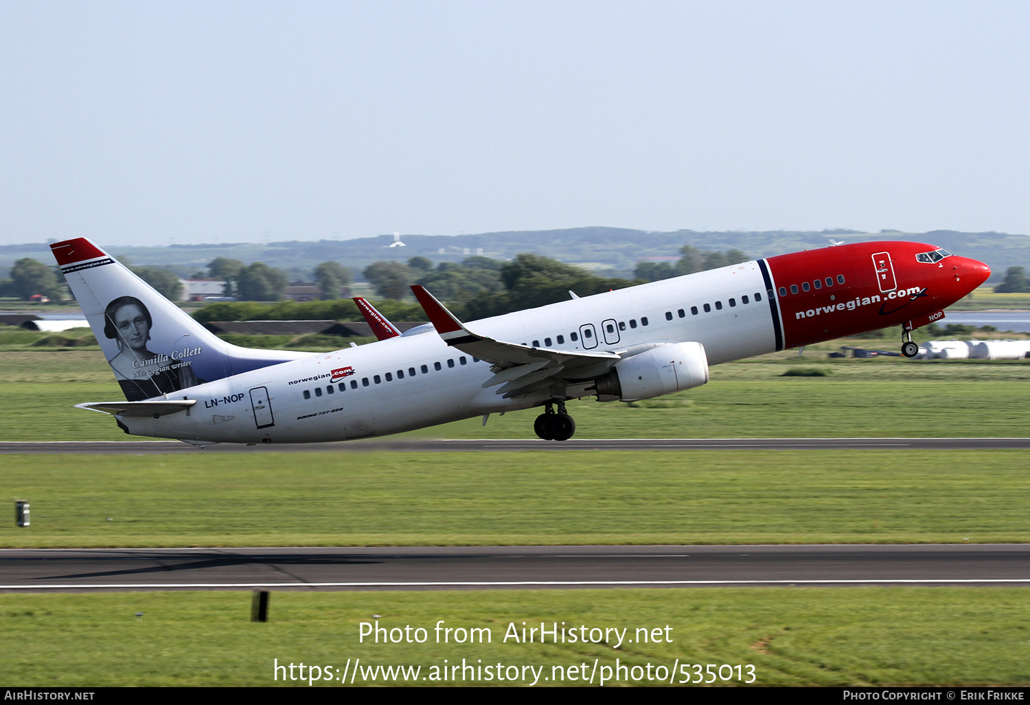 Aircraft Photo of LN-NOP | Boeing 737-86N | Norwegian | AirHistory.net #535013