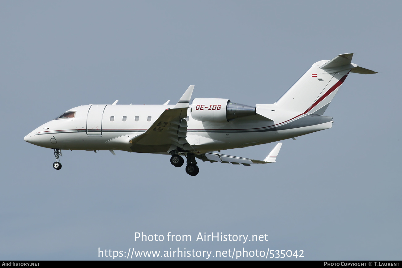 Aircraft Photo of OE-IDG | Bombardier Challenger 604 (CL-600-2B16) | AirHistory.net #535042