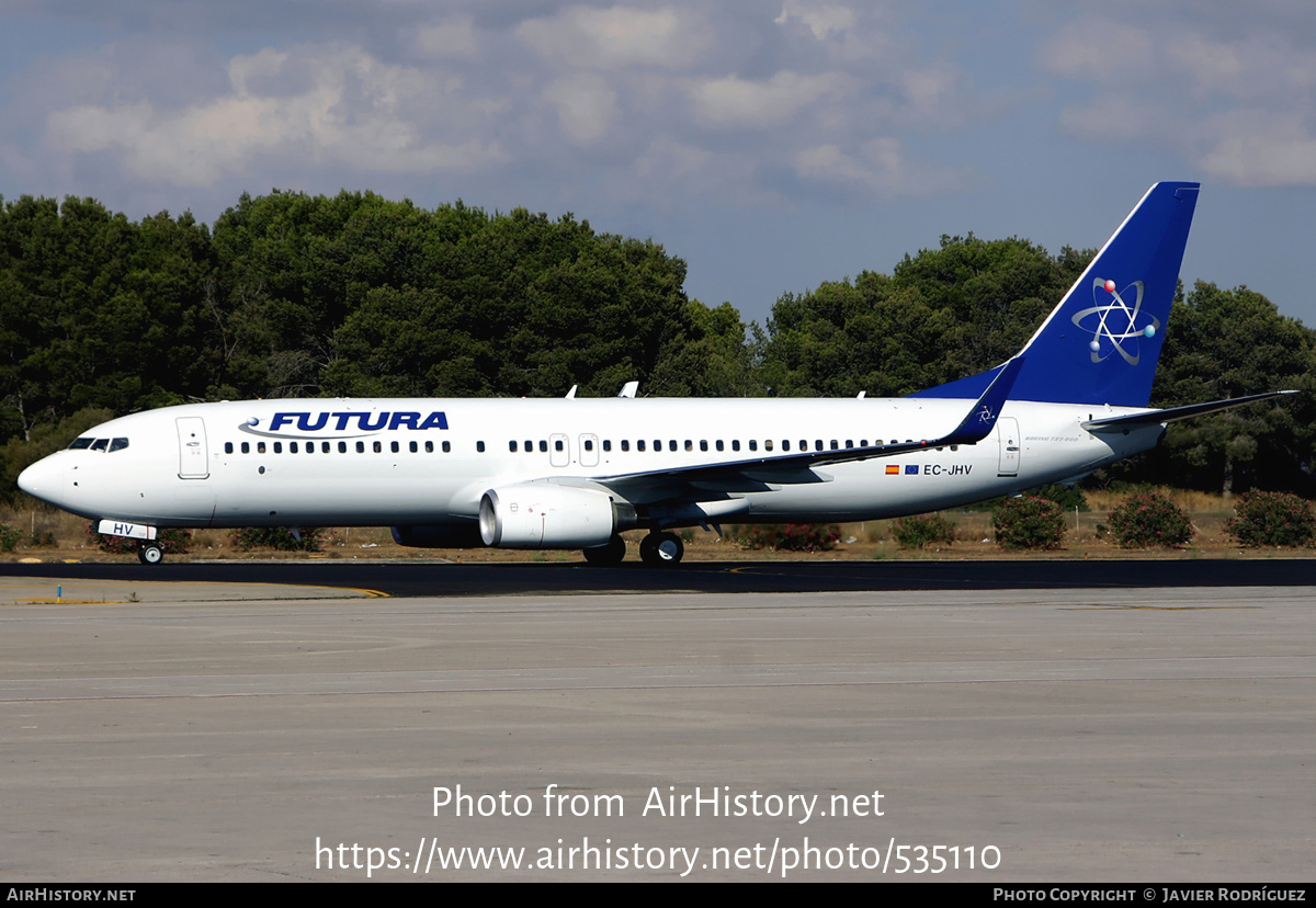 Aircraft Photo of EC-JHV | Boeing 737-86N | Futura International Airways | AirHistory.net #535110