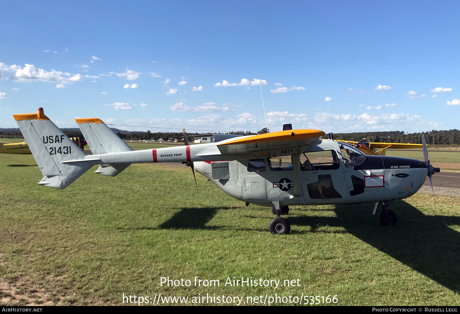 Aircraft Photo of VH-OTO | Cessna O-2A Super Skymaster | USA - Air Force | AirHistory.net #535166