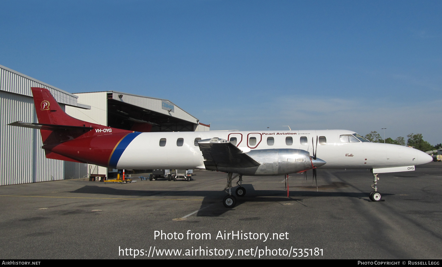 Aircraft Photo of VH-OYG | Fairchild SA-227DC Metro 23 | Pearl Aviation Australia | AirHistory.net #535181