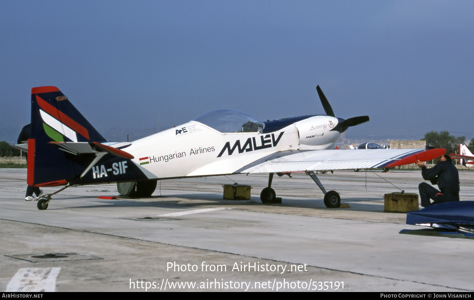 Aircraft Photo of HA-SIF | Zlin Z-50LS | Aerotriga | AirHistory.net #535191