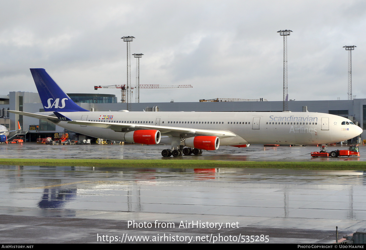 Aircraft Photo of OY-KBD | Airbus A340-313 | Scandinavian Airlines - SAS | AirHistory.net #535285