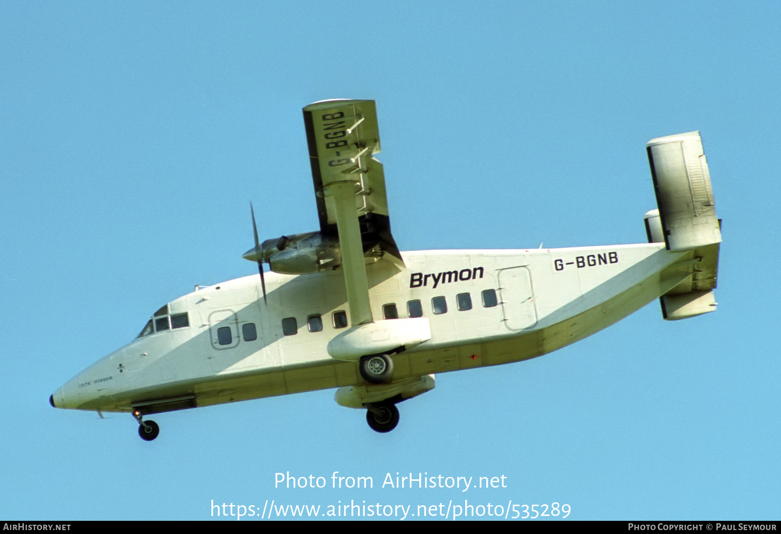 Aircraft Photo of G-BGNB | Short 330-200 | Brymon Airways | AirHistory.net #535289