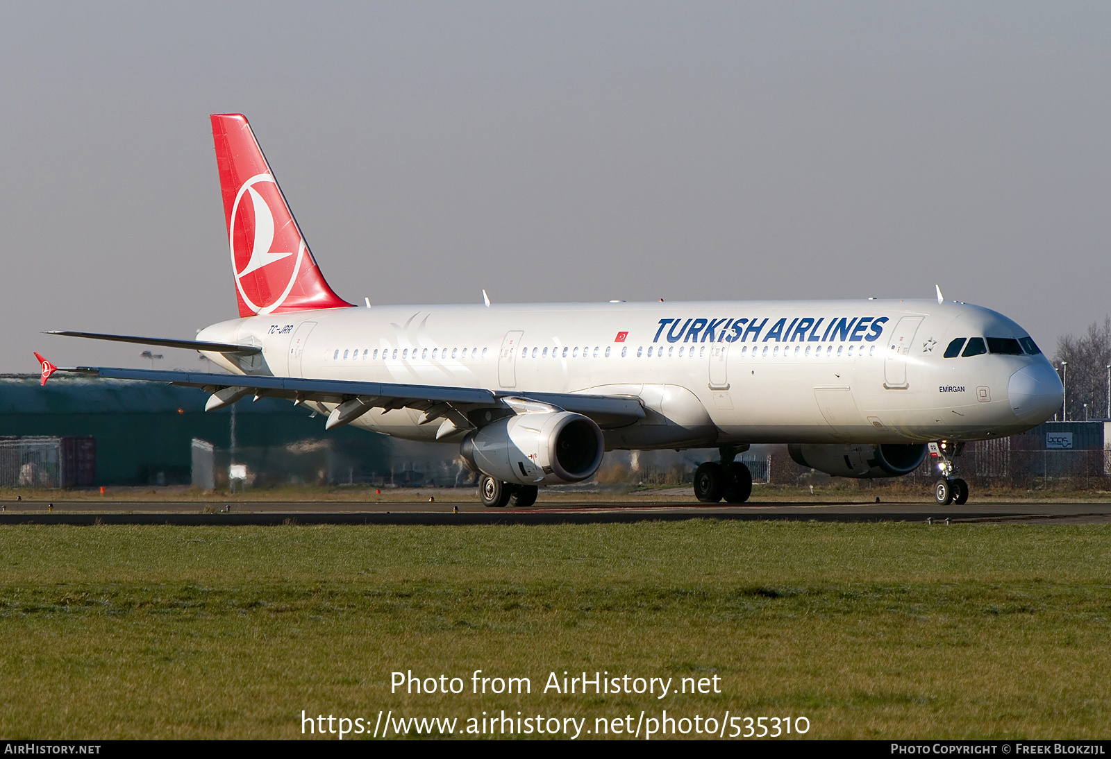 Aircraft Photo of TC-JRR | Airbus A321-231 | Turkish Airlines | AirHistory.net #535310