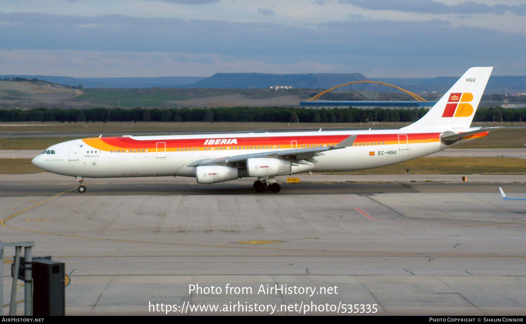 Aircraft Photo of EC-HGU | Airbus A340-313 | Iberia | AirHistory.net #535335