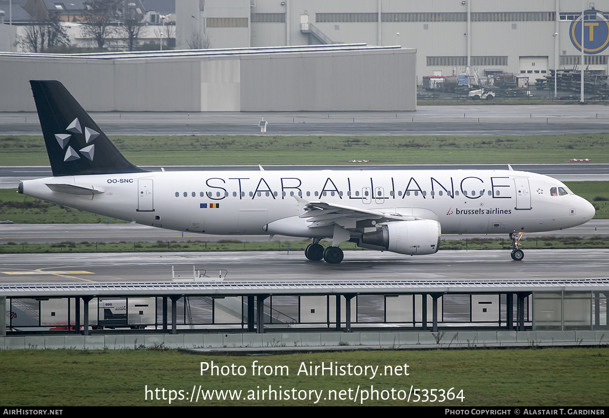 Aircraft Photo of OO-SNC | Airbus A320-214 | Brussels Airlines | AirHistory.net #535364