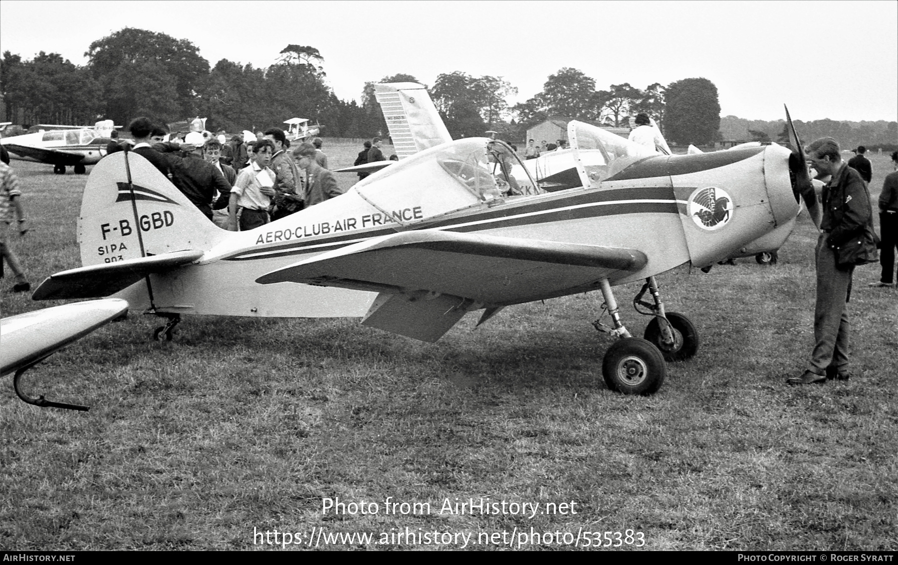 Aircraft Photo of F-BGBD | SIPA S-903 | Aéro-club Air France | AirHistory.net #535383