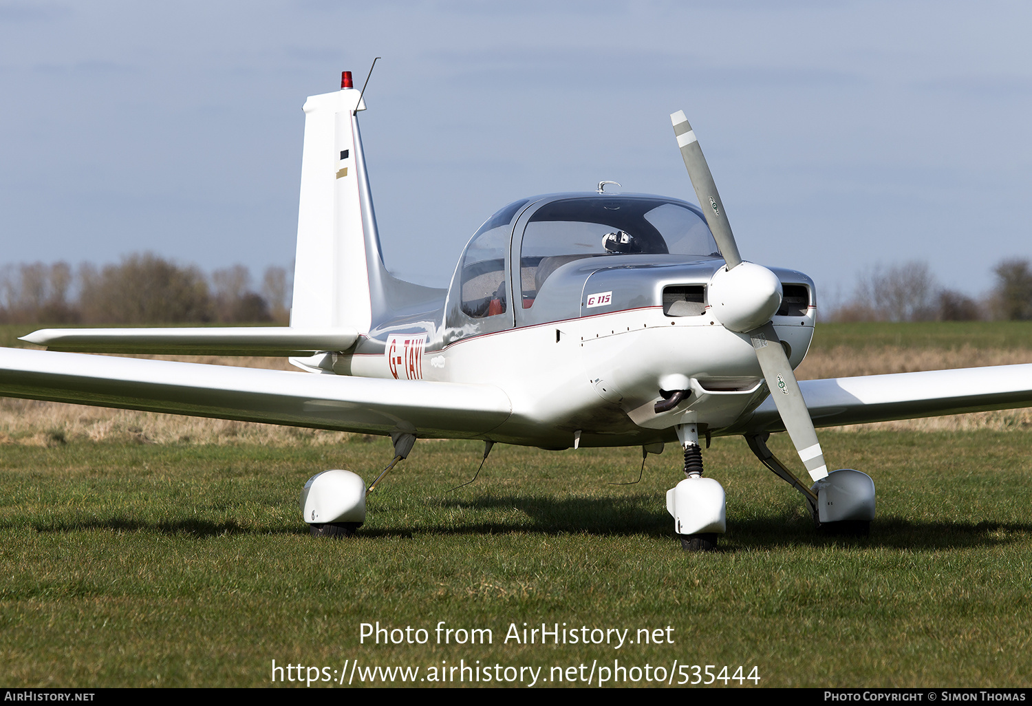 Aircraft Photo of G-TAYI | Grob G-115 | AirHistory.net #535444