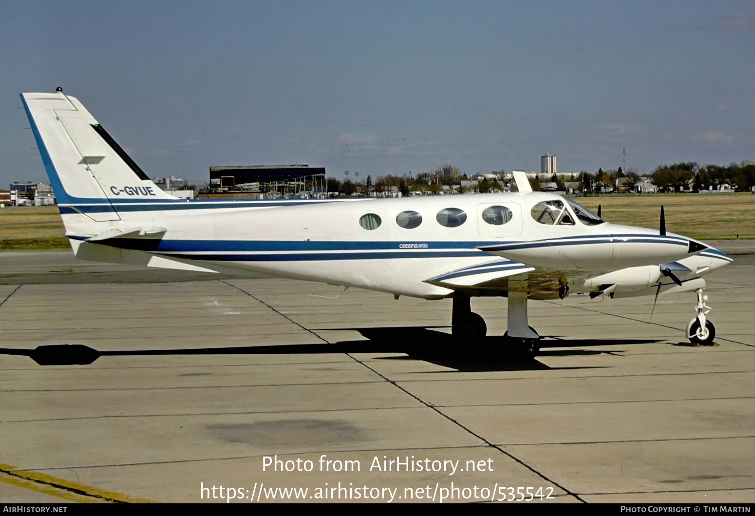 Aircraft Photo of C-GVUE | Cessna 340A | AirHistory.net #535542