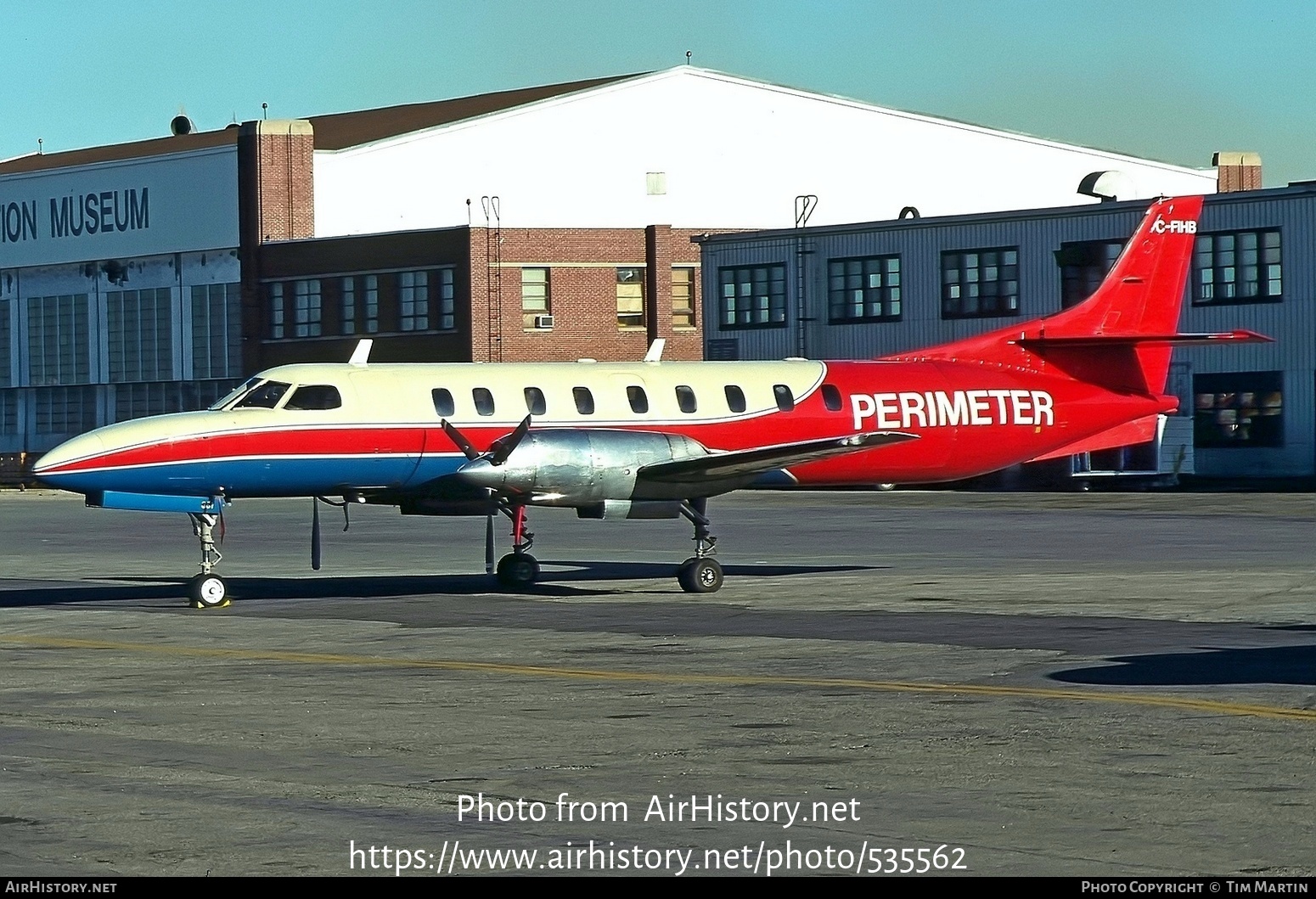 Aircraft Photo of C-FIHB | Swearingen SA-226TC Metro | Perimeter Aviation | AirHistory.net #535562