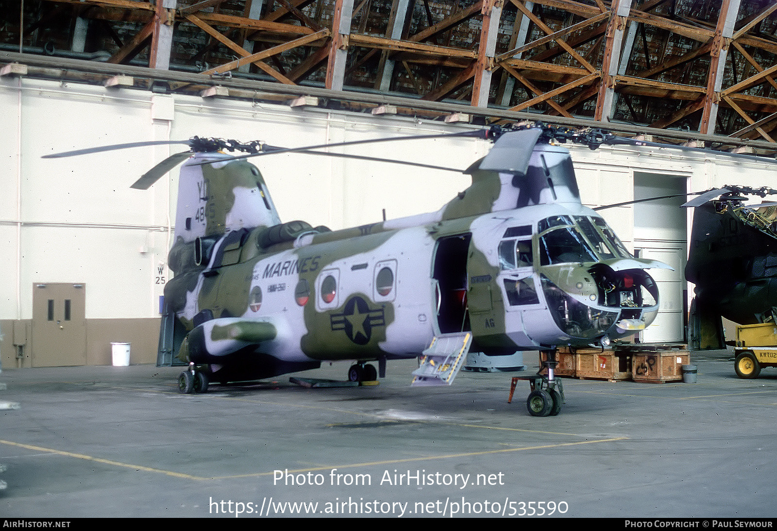 Aircraft Photo of 154845 / 4845 | Boeing Vertol CH-46E Sea Knight | USA - Marines | AirHistory.net #535590