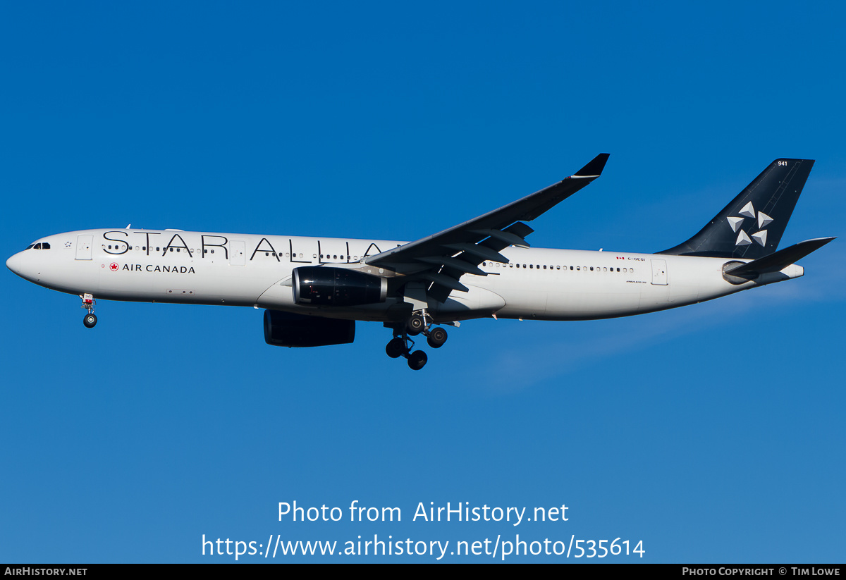 Aircraft Photo of C-GEGI | Airbus A330-343E | Air Canada | AirHistory.net #535614