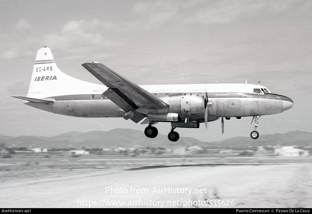 Aircraft Photo of EC-ARS | Convair 440-85 Metropolitan | Iberia | AirHistory.net #535626