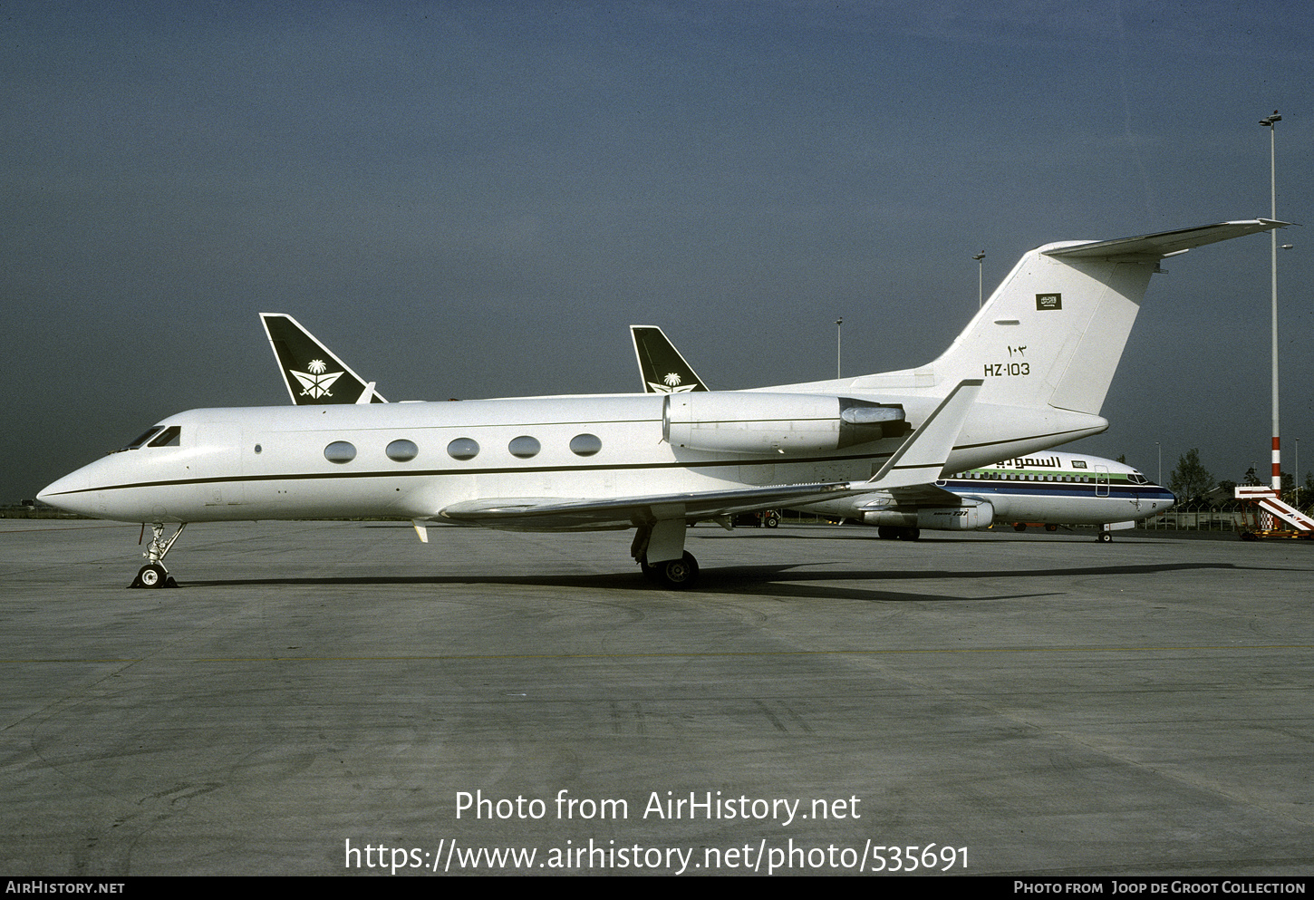 Aircraft Photo of HZ-103 | Gulfstream Aerospace G-1159A Gulfstream III | Saudi Arabia - Government | AirHistory.net #535691