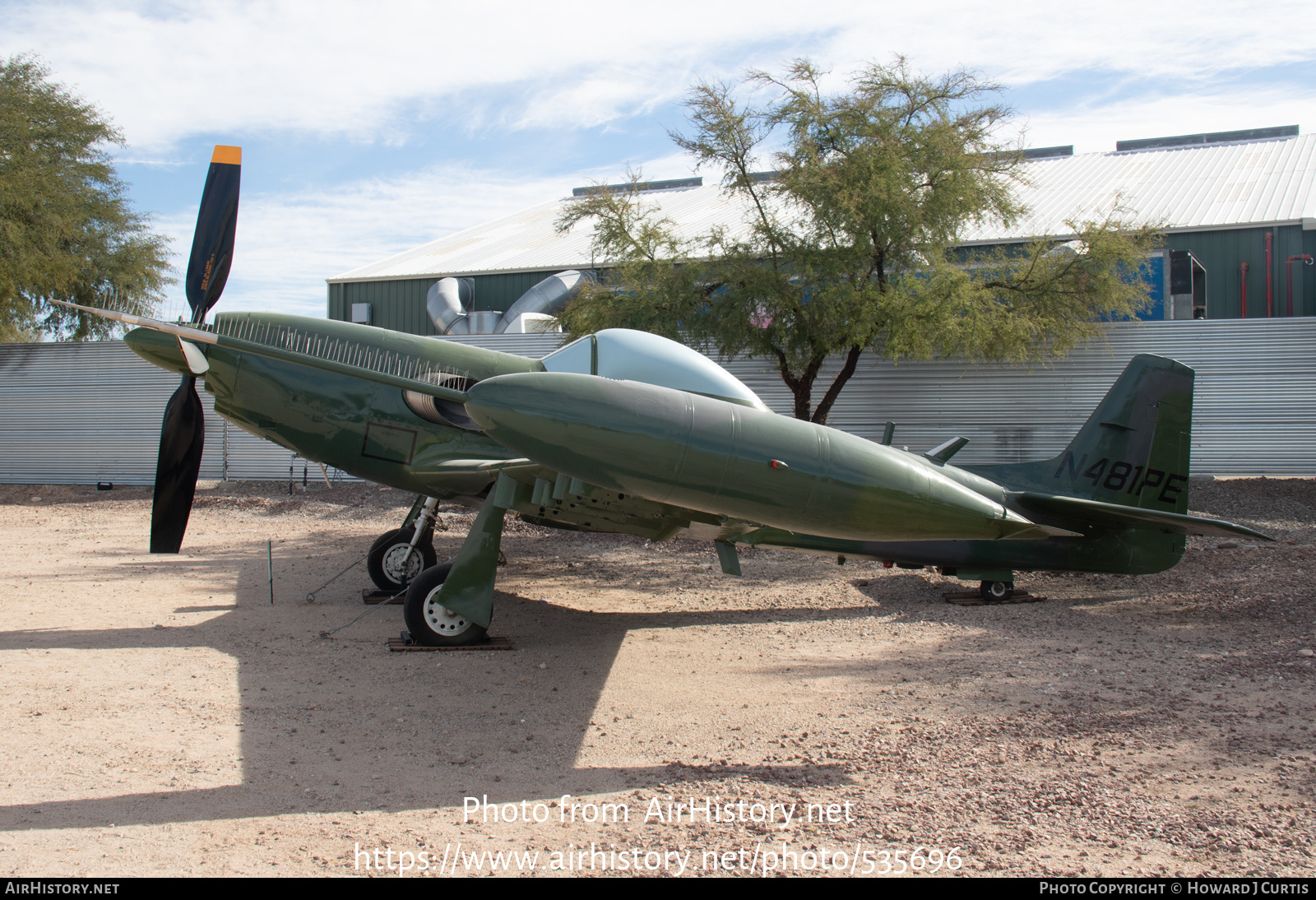 Aircraft Photo of N481PE | Piper PA-48 Enforcer | USA - Air Force | AirHistory.net #535696